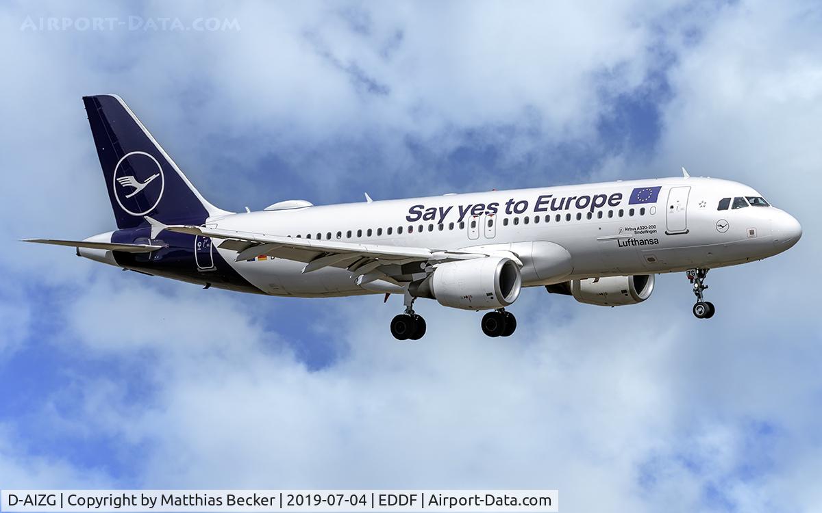 D-AIZG, 2010 Airbus A320-214 C/N 4324, D-AIZG