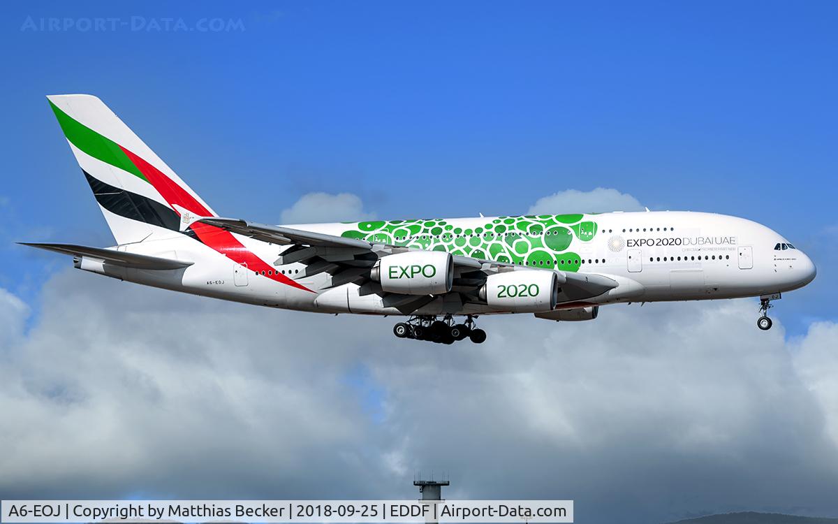 A6-EOJ, 2015 Airbus A380-861 C/N 182, A6-EOJ
