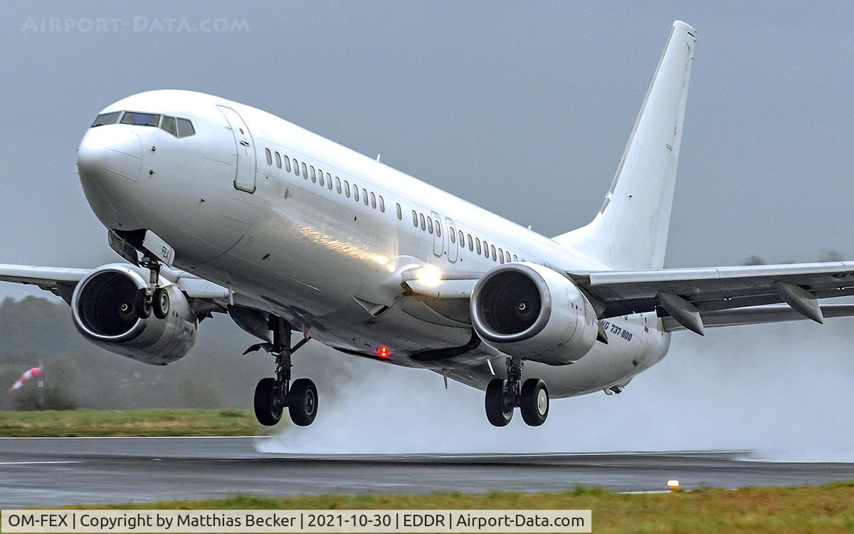 OM-FEX, 1998 Boeing 737-8Q8 C/N 28213, OM-FEX