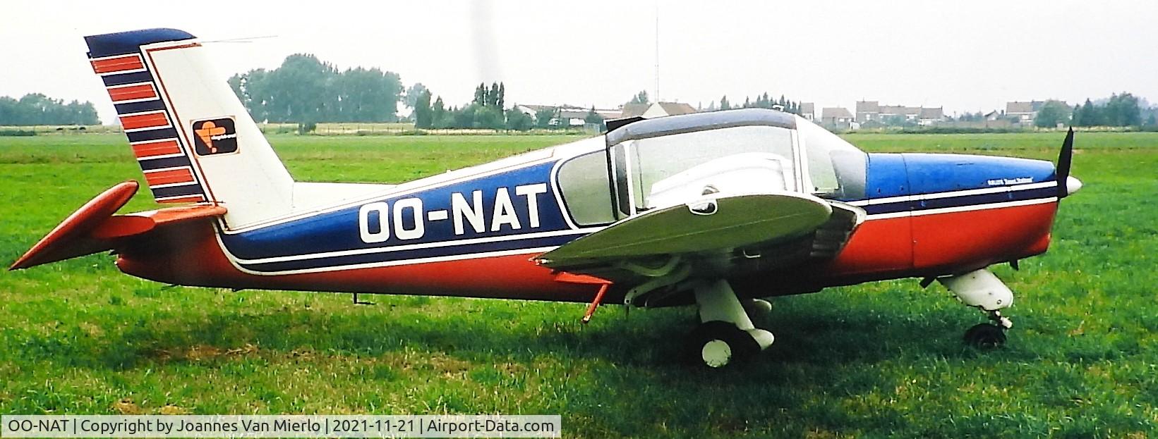 OO-NAT, 1973 Socata MS-880B Rallye Club C/N 2253, Slide scan