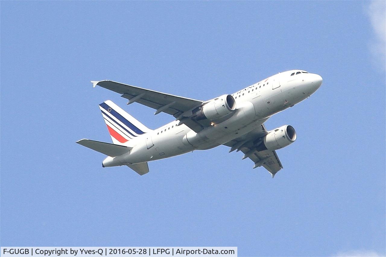 F-GUGB, 2003 Airbus A318-111 C/N 2059, Airbus A318-111, Climbing from rwy 06R, Roissy Charles De Gaulle airport (LFPG-CDG)