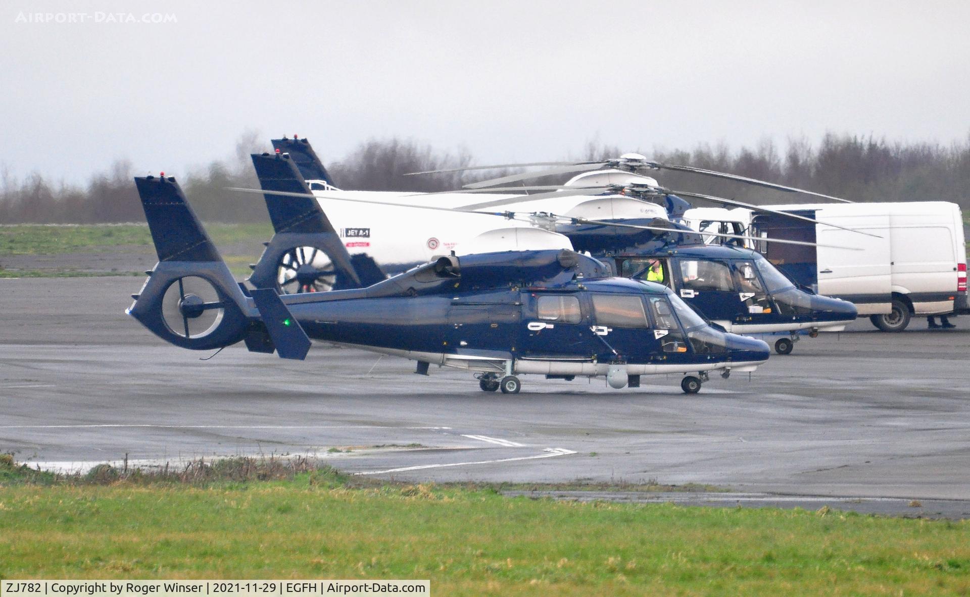 ZJ782, 2007 Eurocopter AS-365N-3 Dauphin 2 C/N 6816, Operated by 658 Squadron AAC. Seen with ZJ785 and ZJ781.