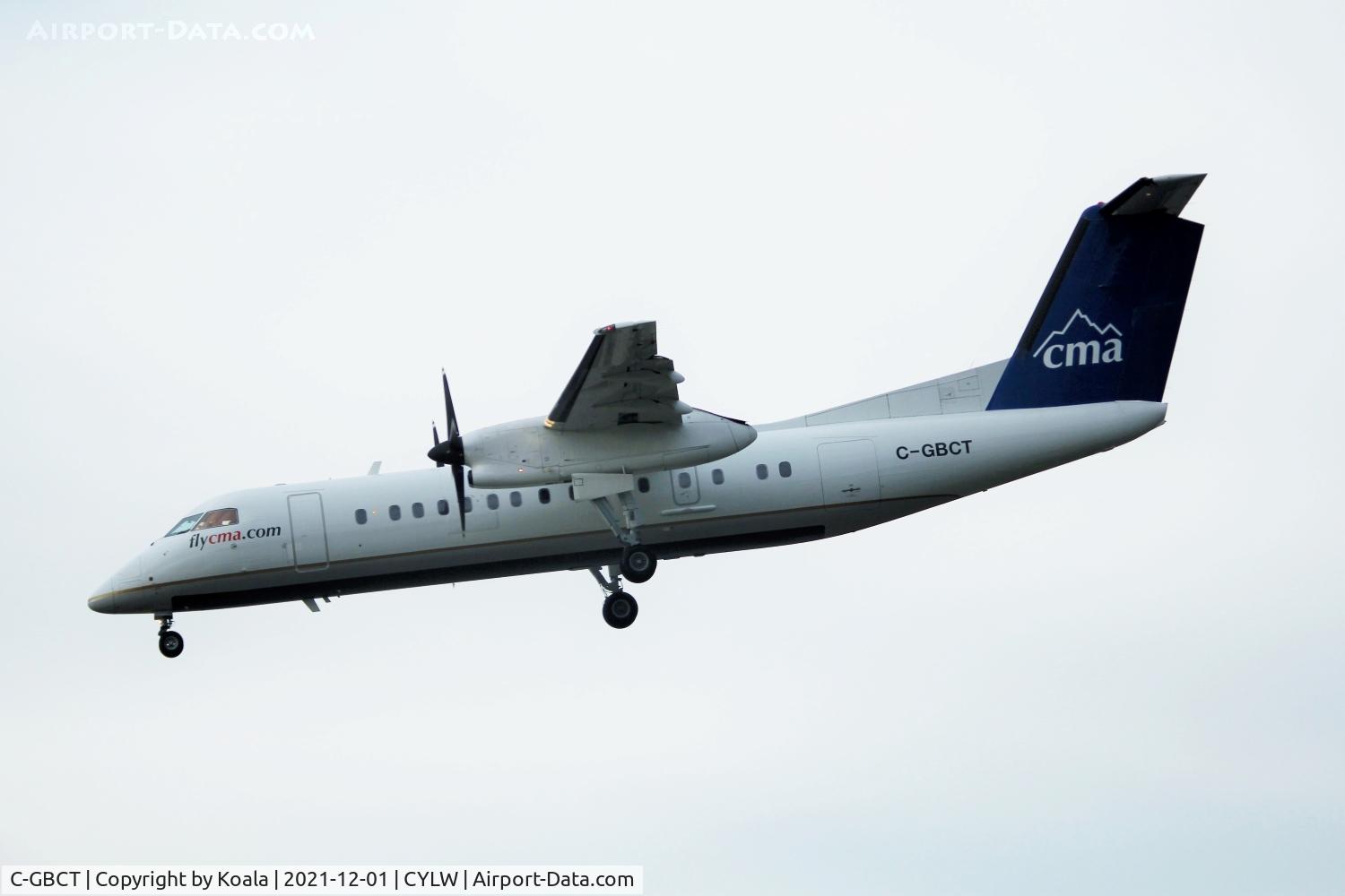 C-GBCT, 1997 De Havilland Canada DHC-8-311 Dash 8 Dash 8 C/N 438, Final approach