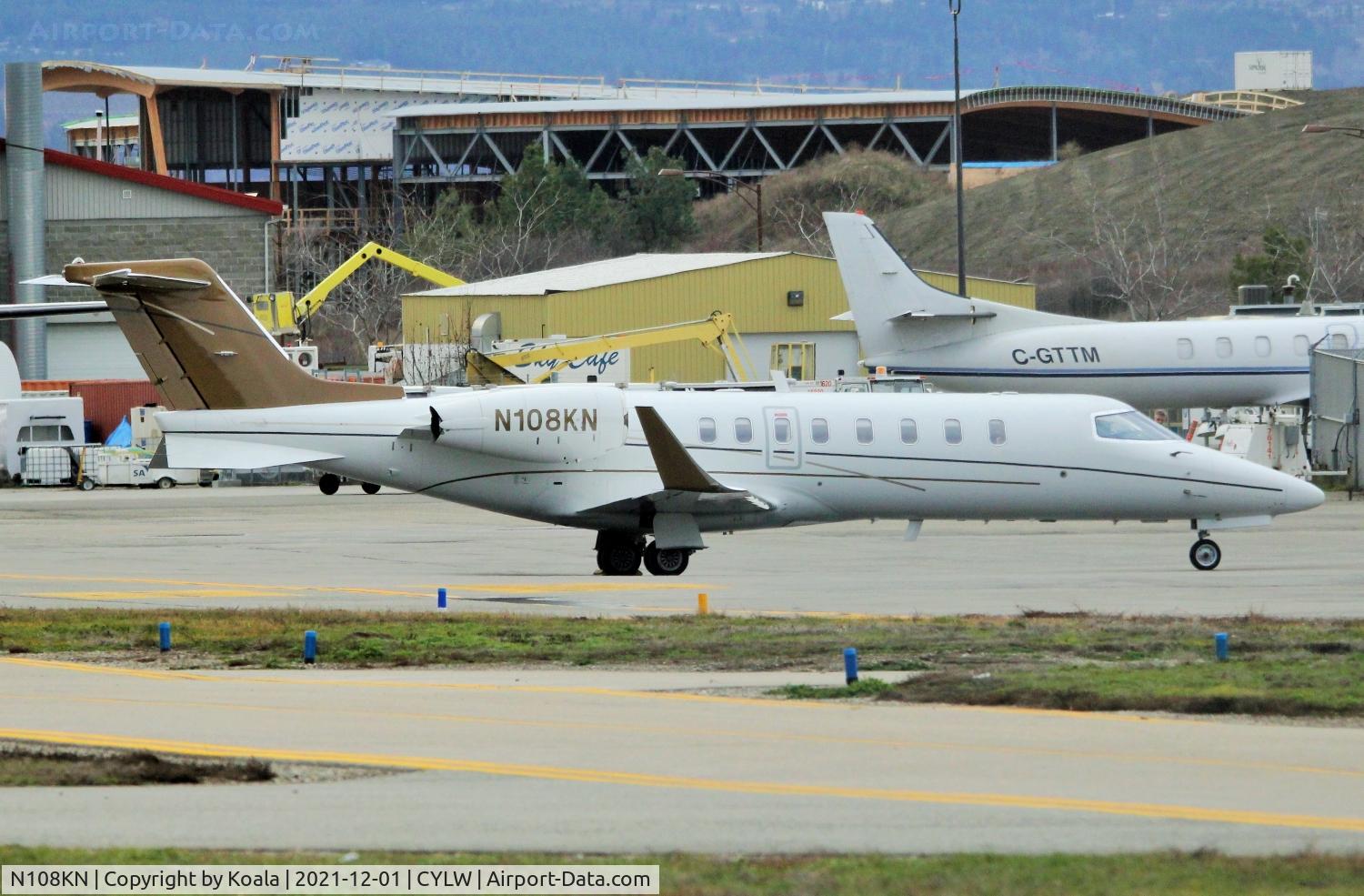 N108KN, 2007 Learjet 45 C/N 45-336, Just landed...
