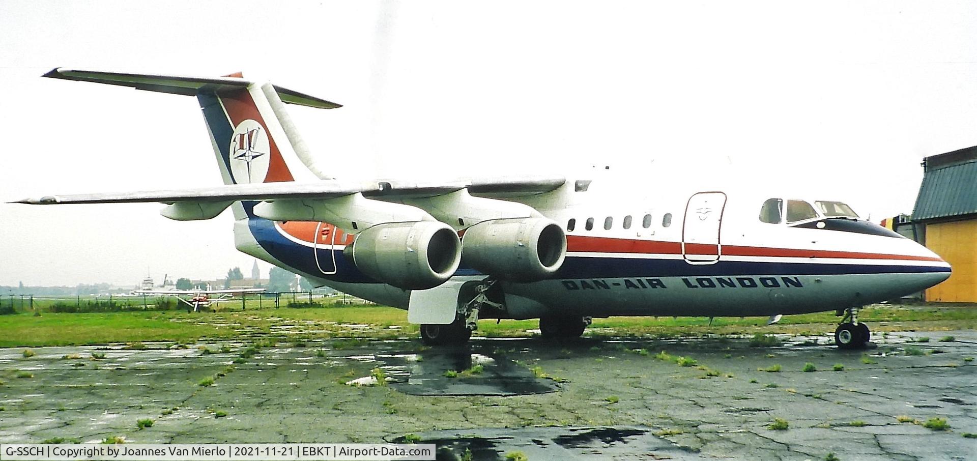 G-SSCH, 1983 British Aerospace BAe.146-100A C/N E1003, Slide scan