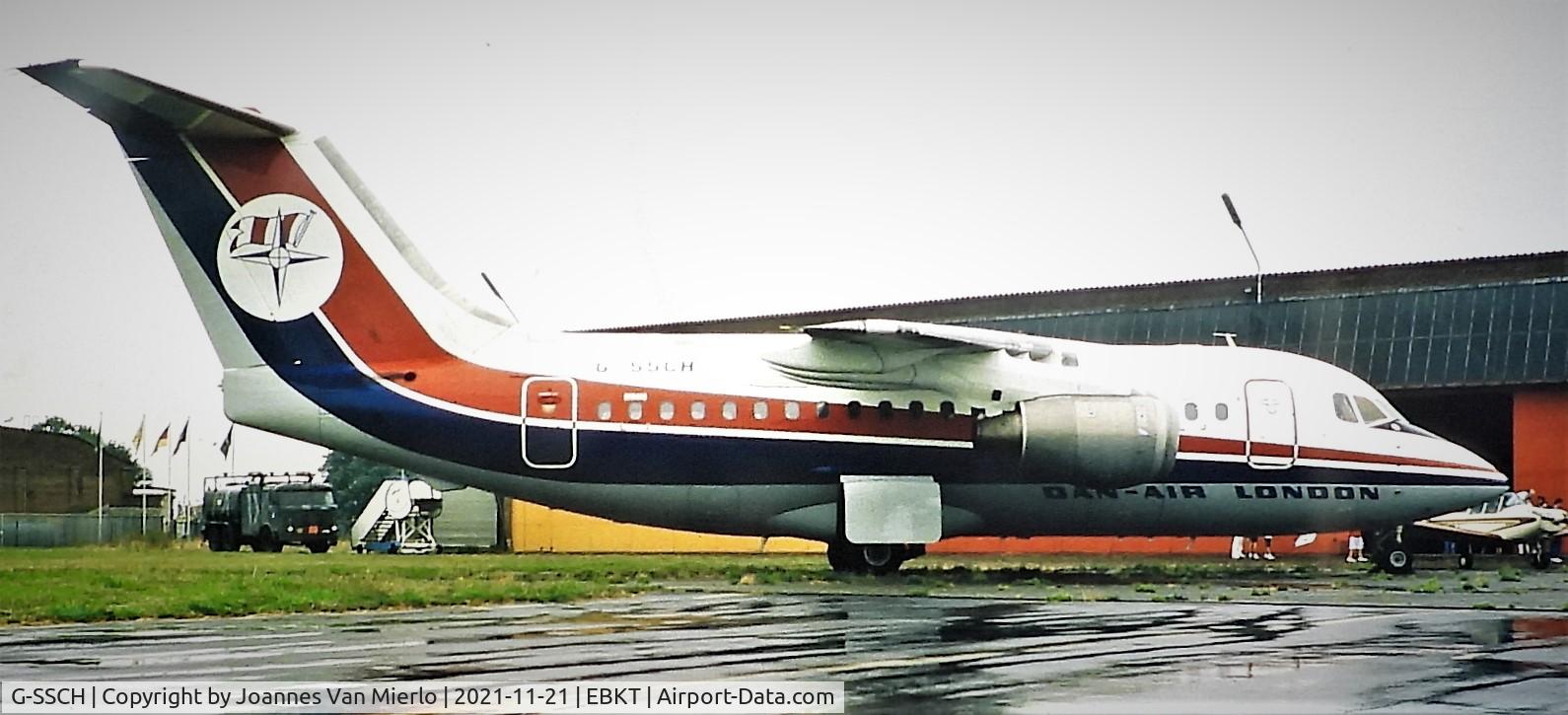 G-SSCH, 1983 British Aerospace BAe.146-100A C/N E1003, Slide scan