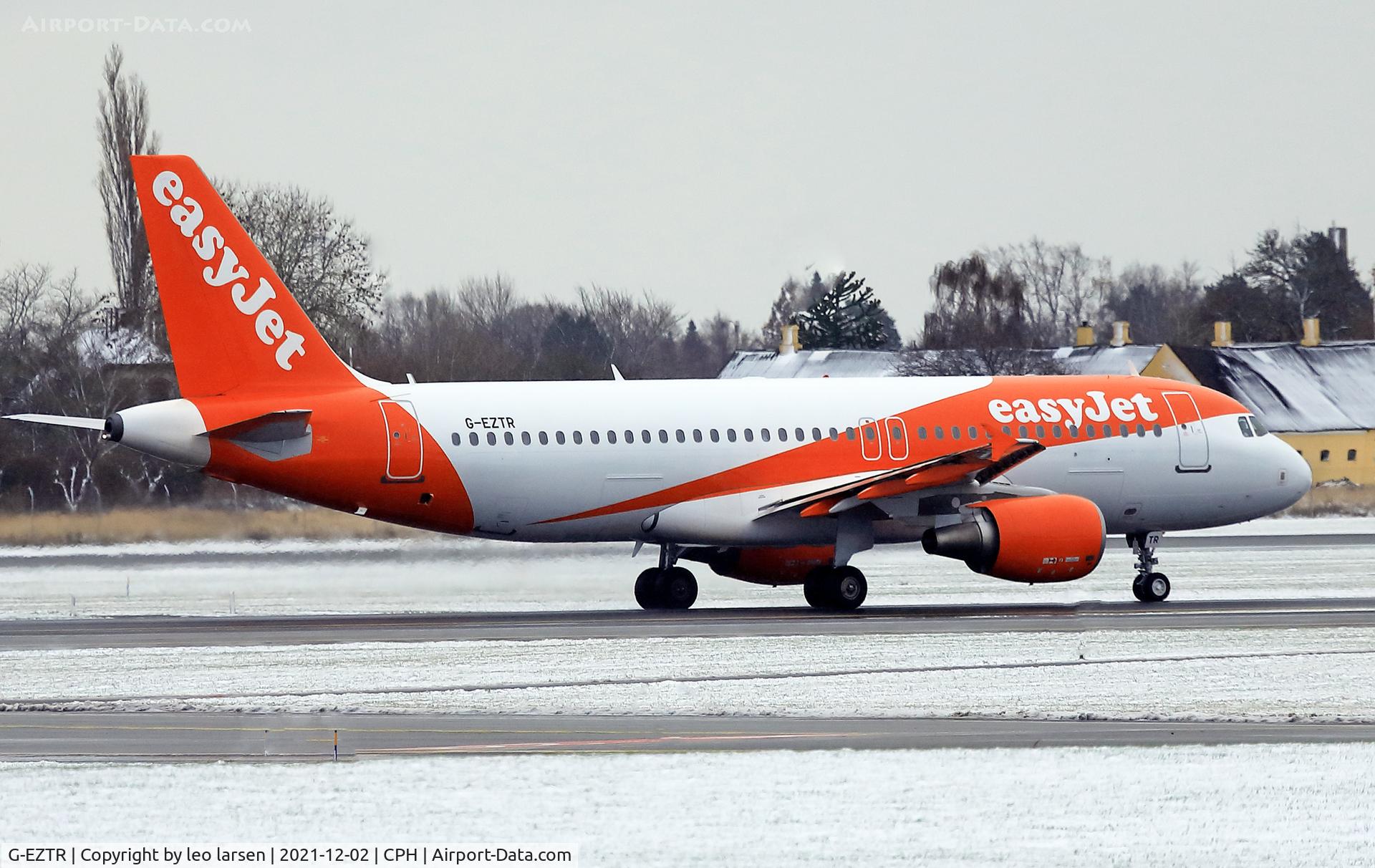 G-EZTR, 2010 Airbus A320-214 C/N 4179, Copenhagen 2.12.2021