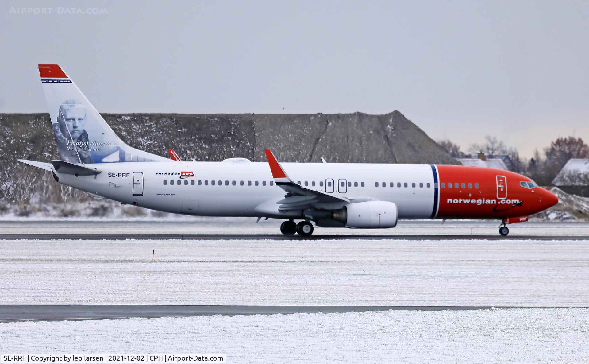 SE-RRF, 2010 Boeing 737-8JP C/N 39004, Copenhagen 2.12.2021