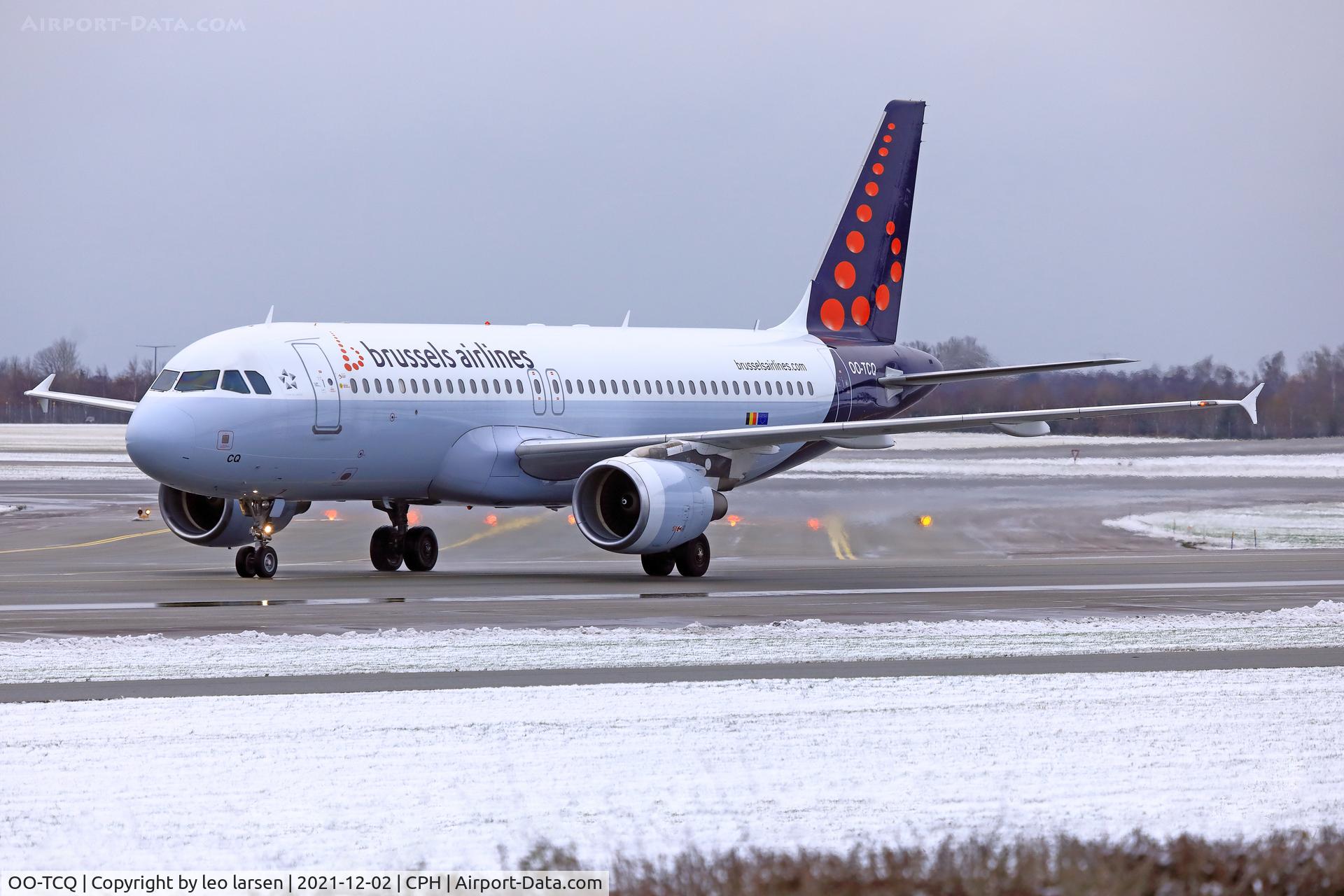 OO-TCQ, 2003 Airbus A320-214 C/N 2114, Copenhagen 2.12.2021