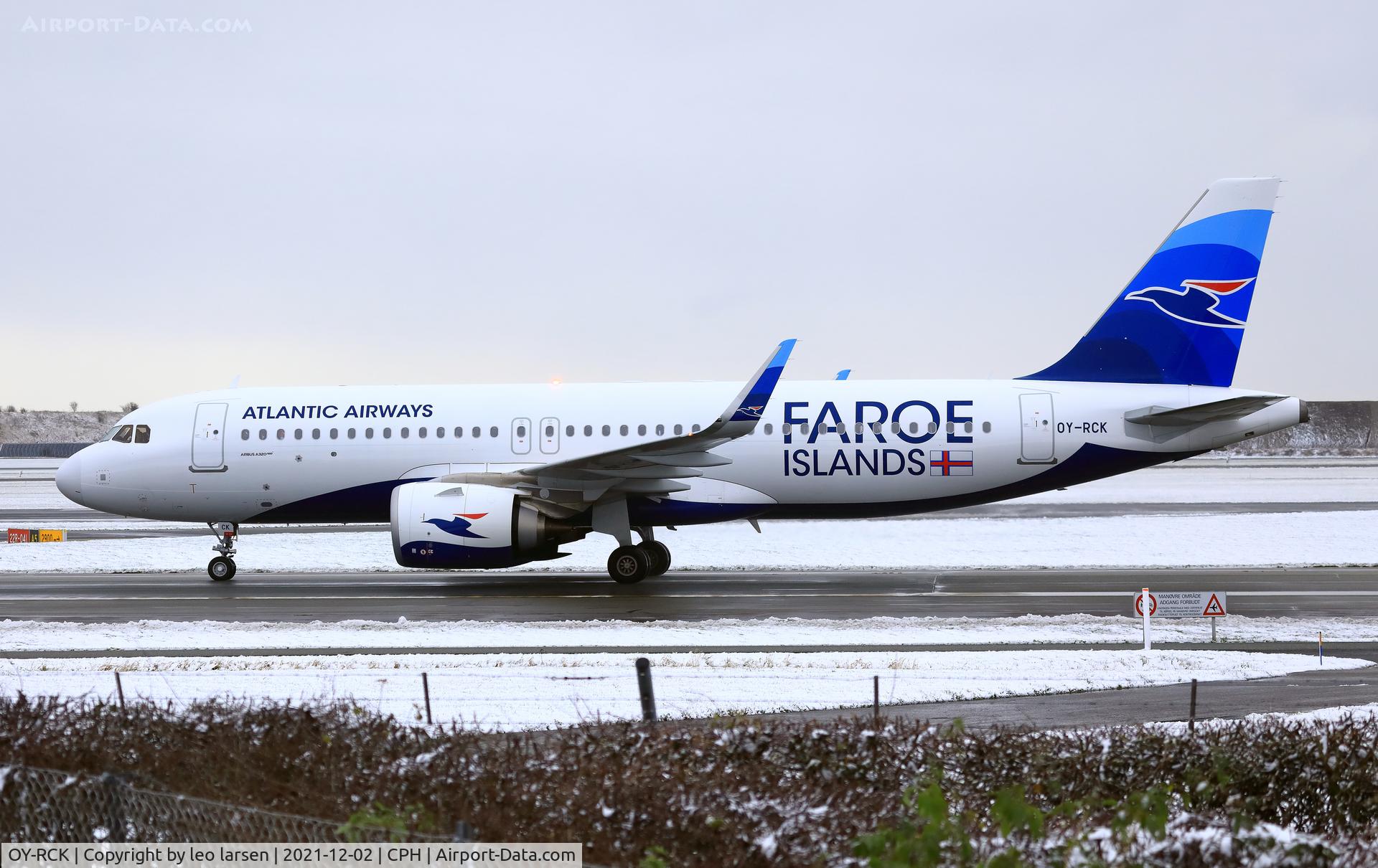 OY-RCK, 2019 Airbus A320-251N C/N 8918, Copenhagen 2.12.2021