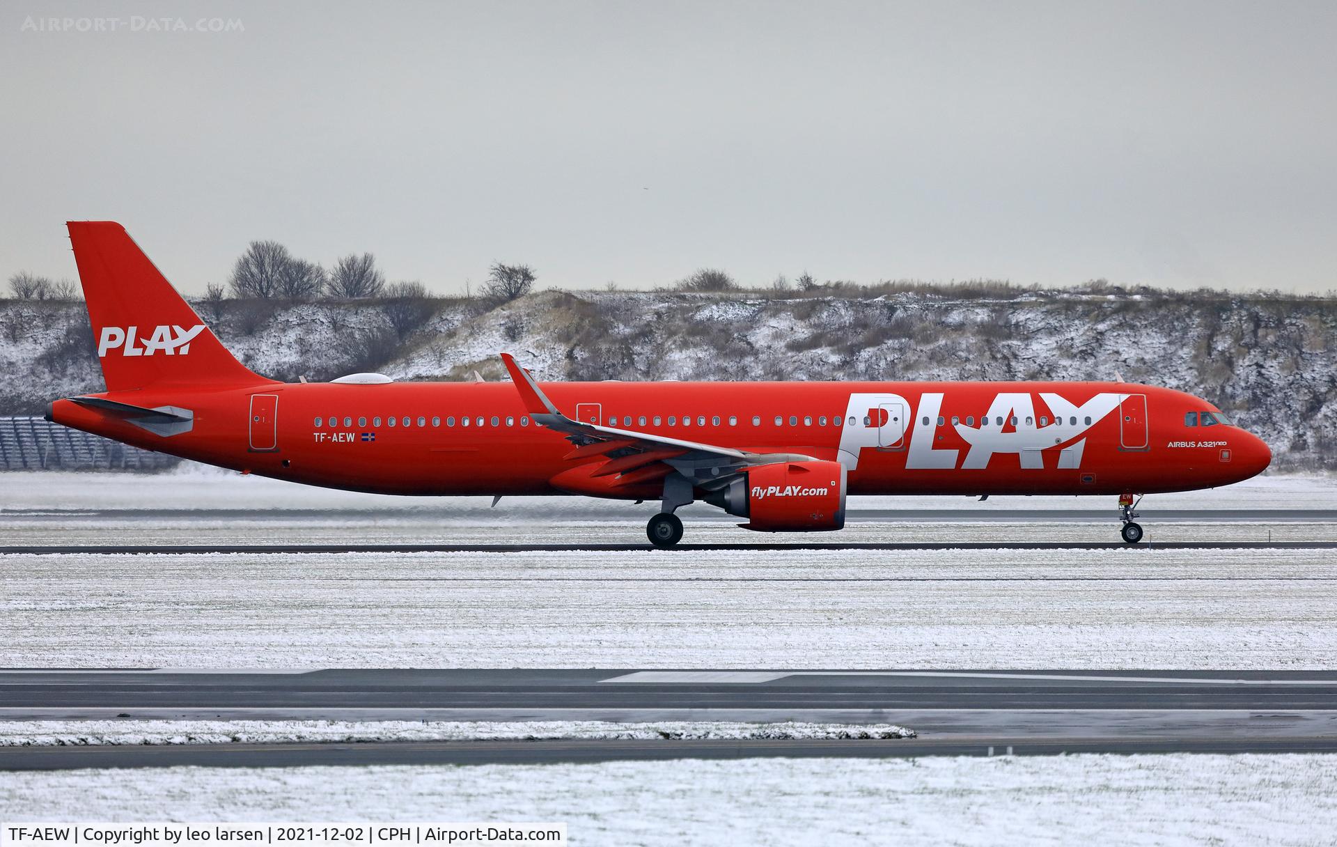 TF-AEW, 2018 Airbus A321-251N C/N 8008, Copenhagen 2.12.2021
