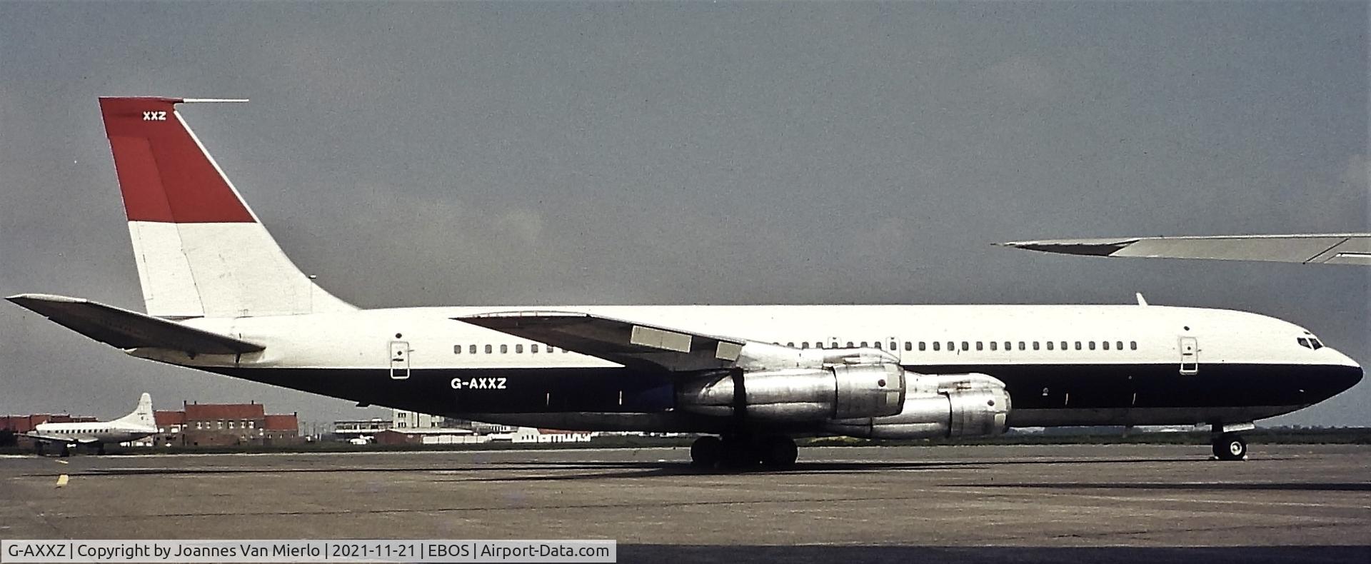G-AXXZ, 1970 Boeing 707-336B C/N 20457, Slide scan