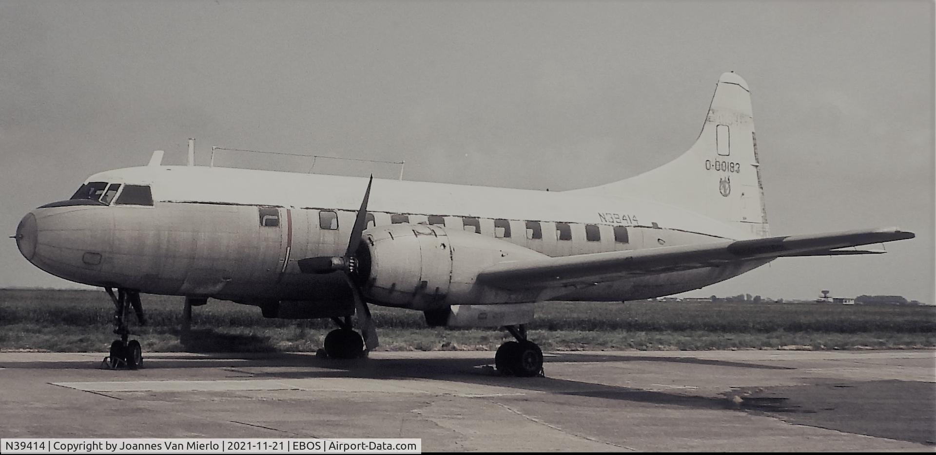 N39414, 1950 Convair CV-240-T-29B C/N 213, Slide scan