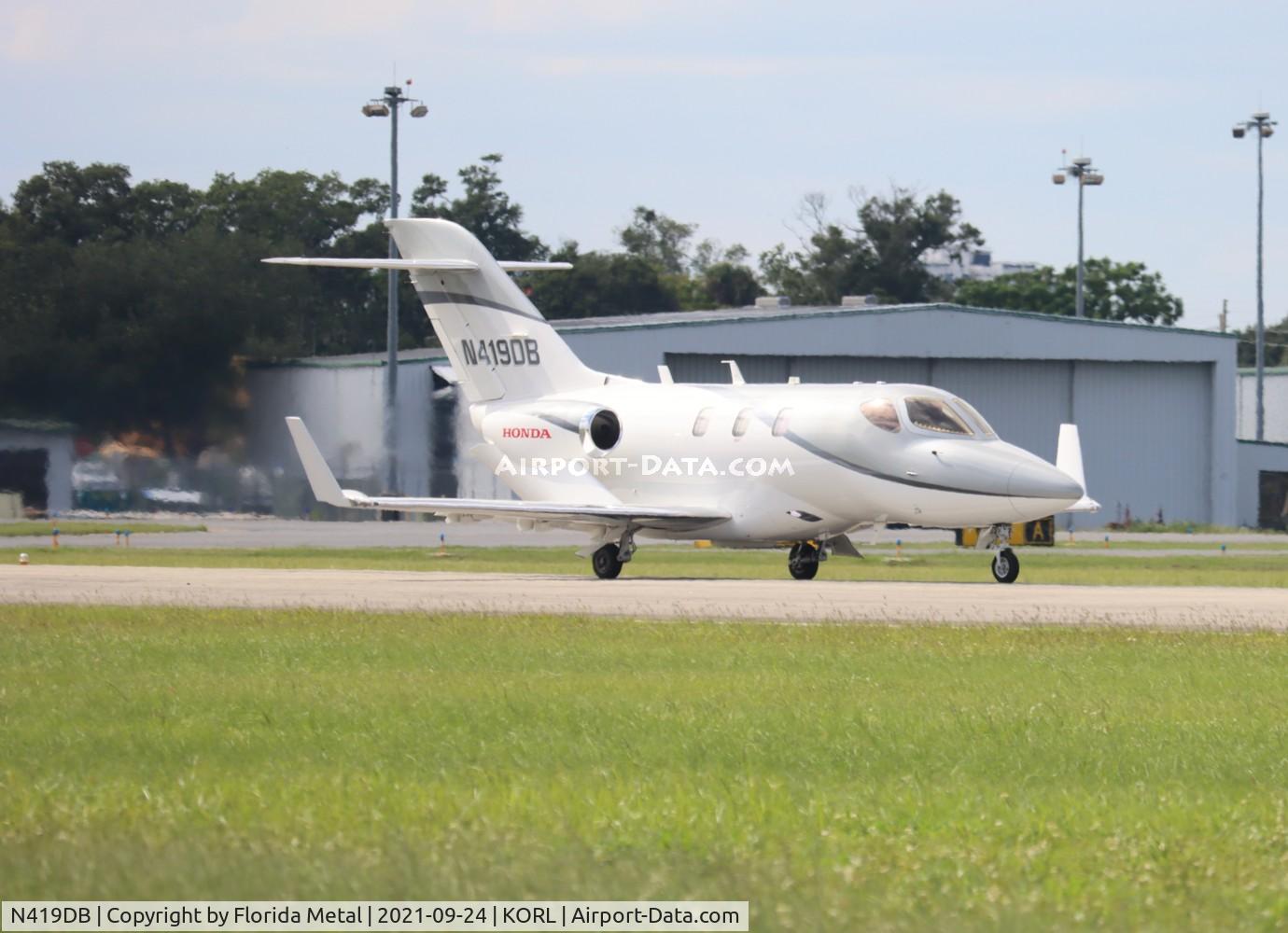 N419DB, 2016 Honda HA-420 HondaJet C/N 42000040, ORL 2021