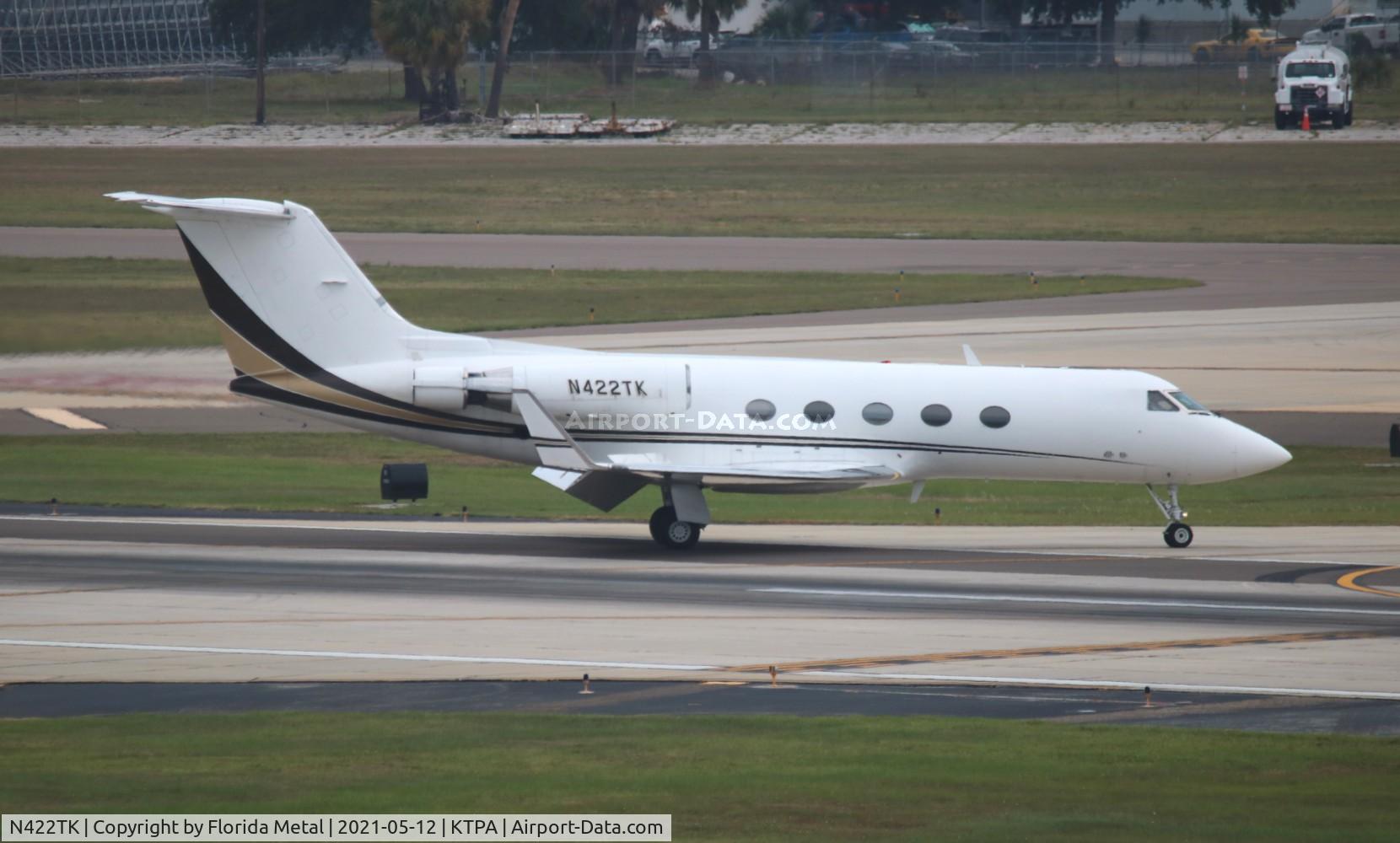 N422TK, 2000 Gulfstream Aerospace G-1159A Gulfstream III Gulfstream III C/N 395, TPA 2021