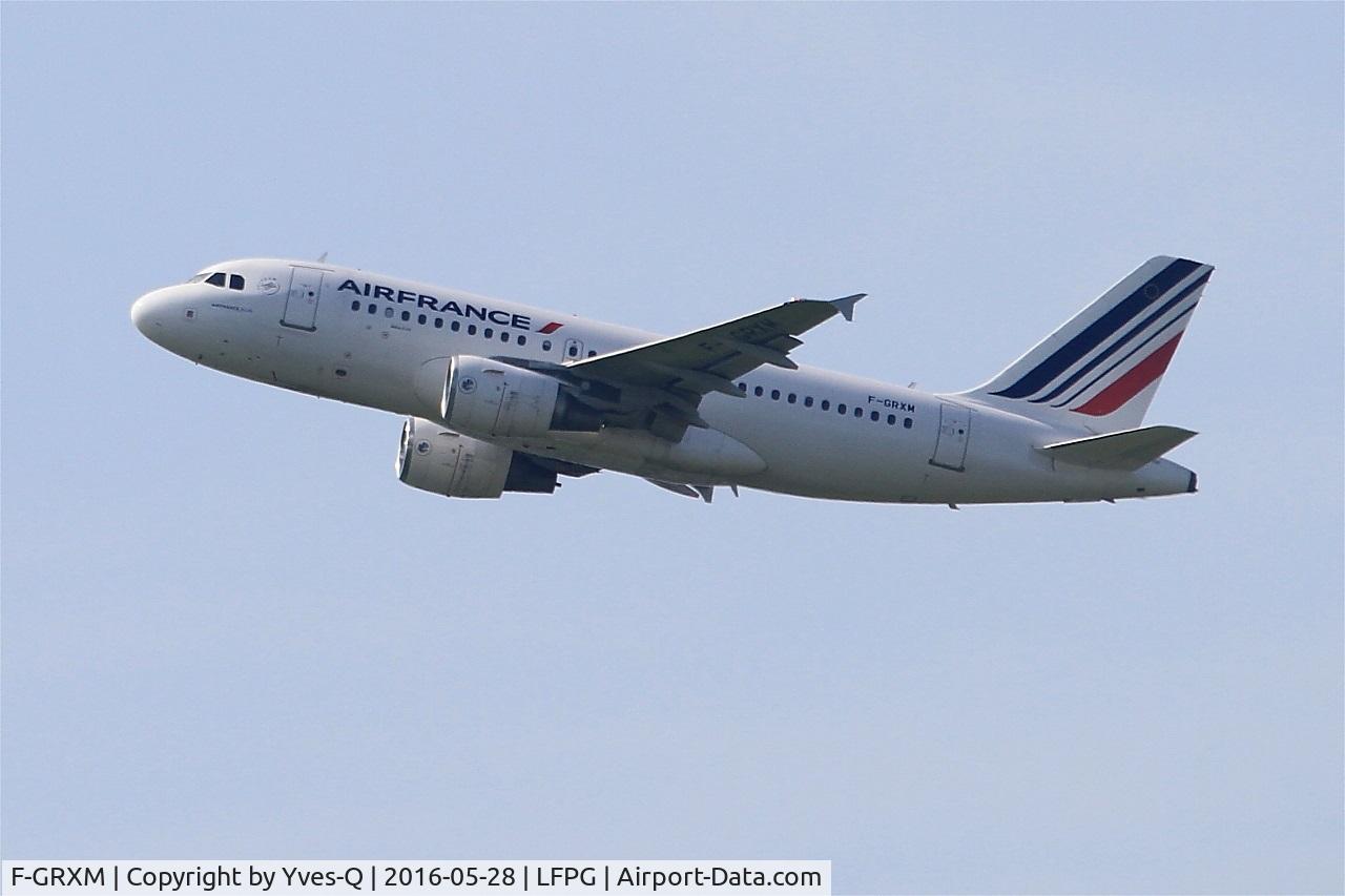 F-GRXM, 2006 Airbus A319-111 C/N 2961, Airbus A319-115LR, Climbing from rwy 08L, Roissy Charles De Gaulle airport (LFPG-CDG)