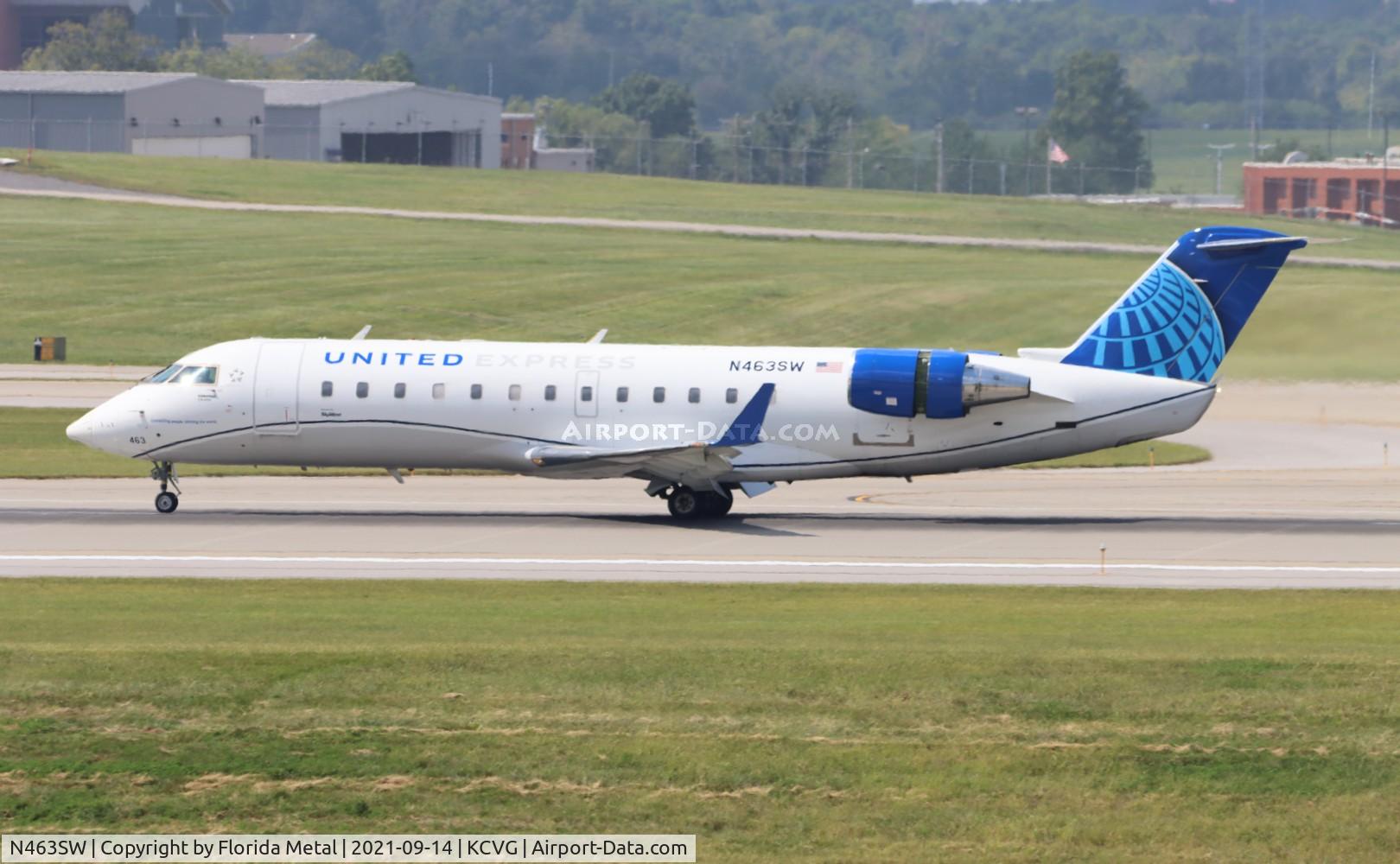 N463SW, 2003 Bombardier CRJ-200LR (CL-600-2B19) C/N 7820, CVG 2021