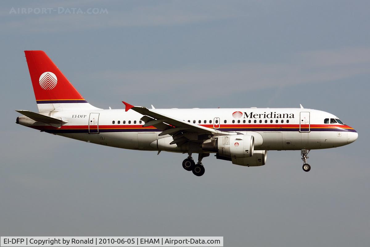 EI-DFP, 1999 Airbus A319-112 C/N 1048, at spl