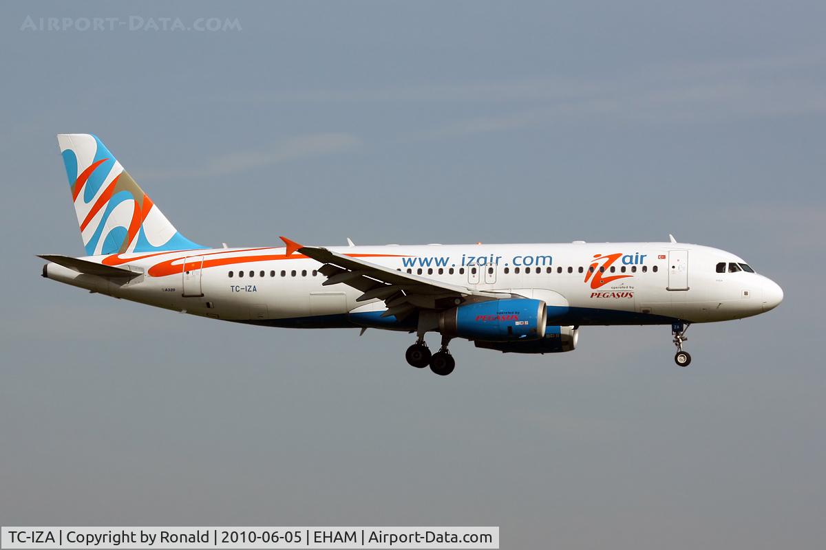 TC-IZA, 2003 Airbus A320-233 C/N 2118, at spl