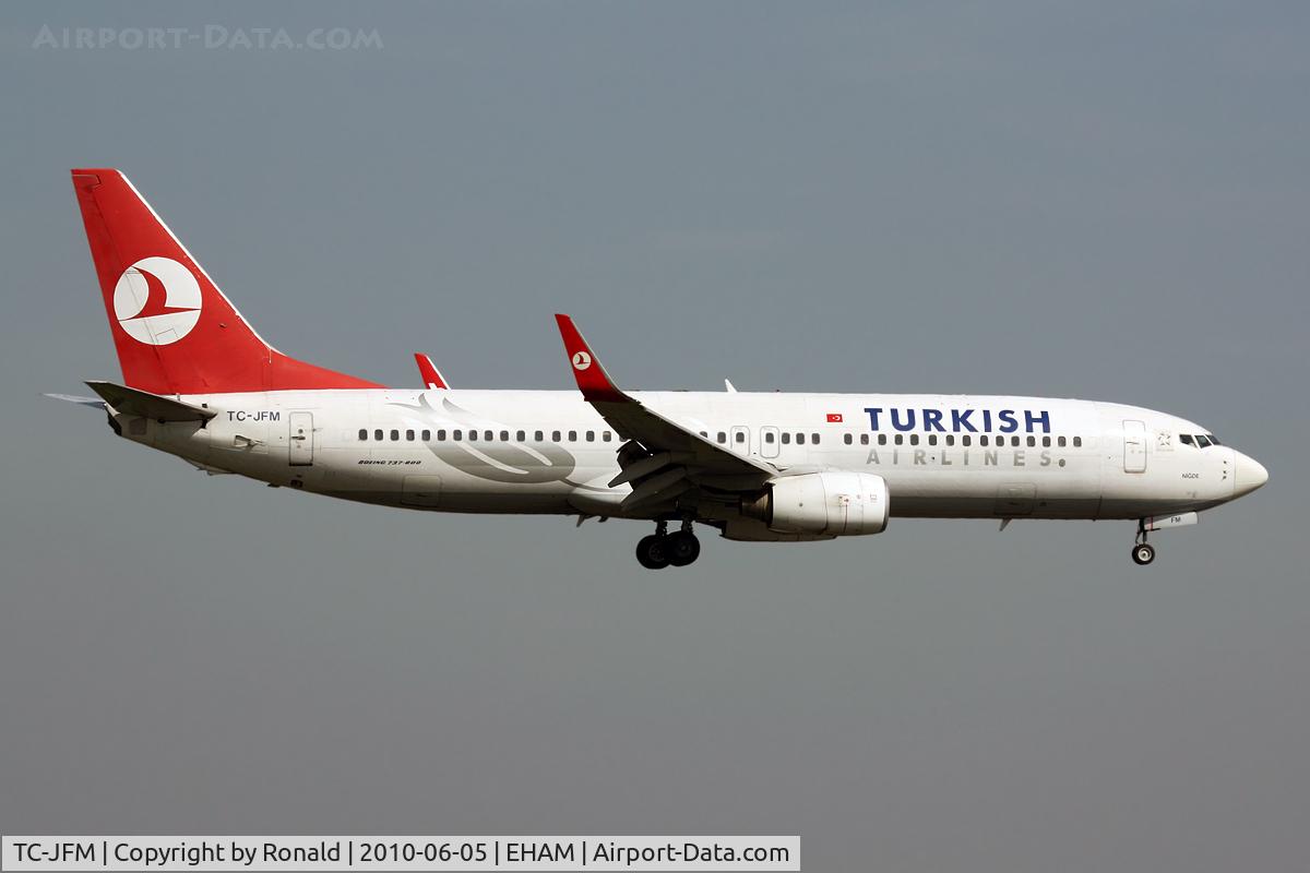 TC-JFM, 1999 Boeing 737-8F2 C/N 29775, at spl