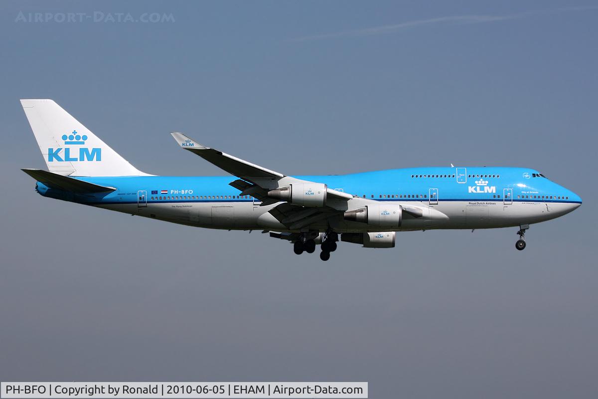 PH-BFO, 1992 Boeing 747-406BC C/N 25413, at spl