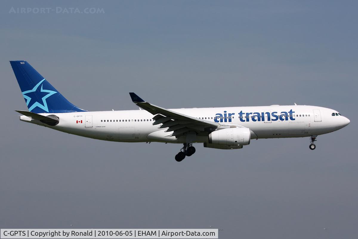 C-GPTS, 2002 Airbus A330-243 C/N 480, at spl