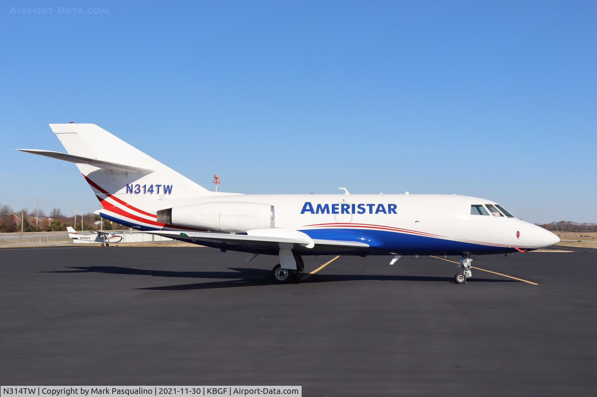 N314TW, 1974 Dassault Falcon (Mystere) 20E C/N 314, Falcon 20E