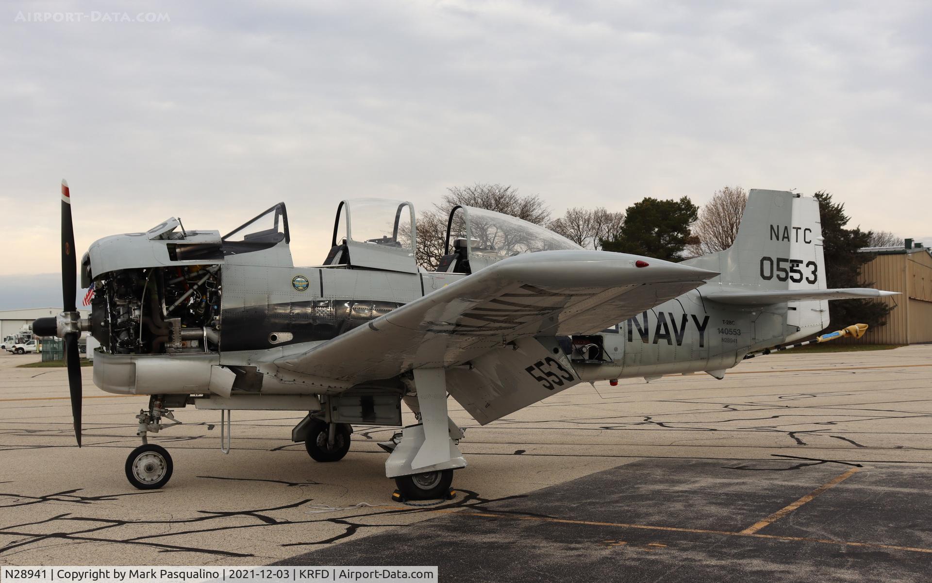 N28941, 1956 North American T-28C Trojan C/N 226-130 (140553), North American T-28C