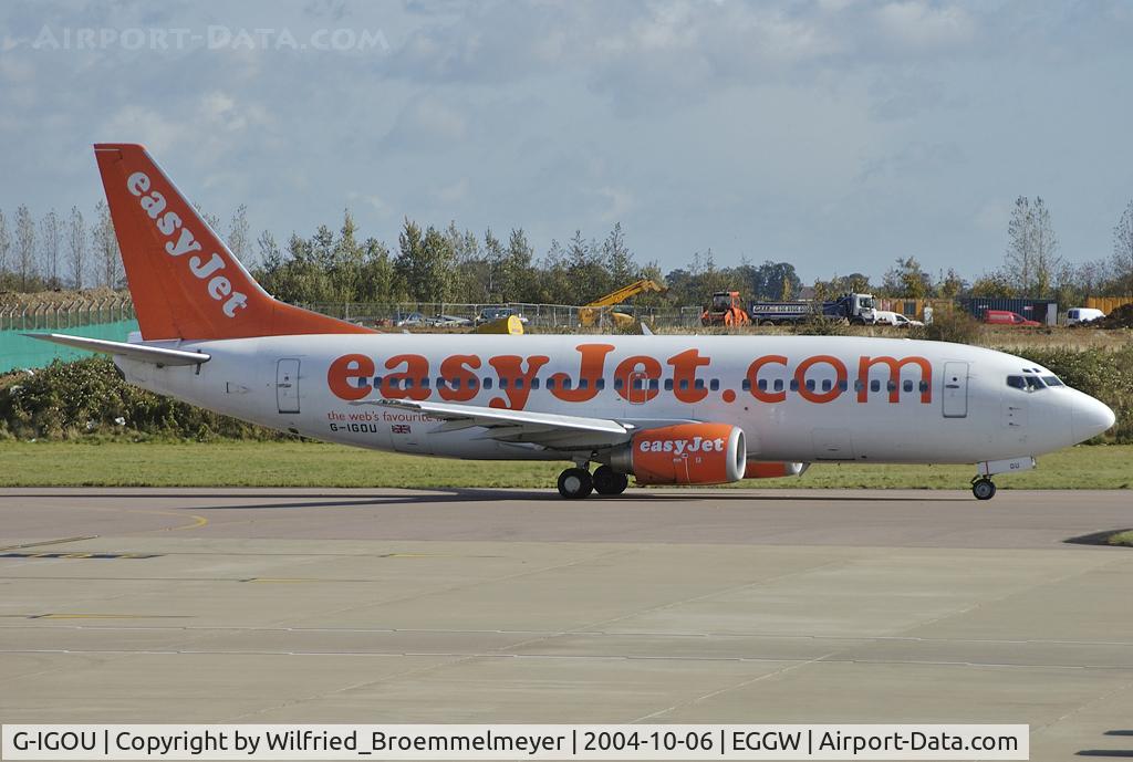 G-IGOU, 1994 Boeing 737-3L9 C/N 27337, One day spotting at London-Luton.