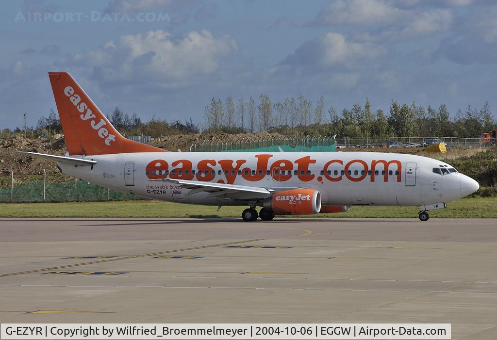 G-EZYR, 1999 Boeing 737-33V C/N 29341, One day spotting at Luton. Flown with EasyJet Airbus A319 from DTM-LTN-DTM.