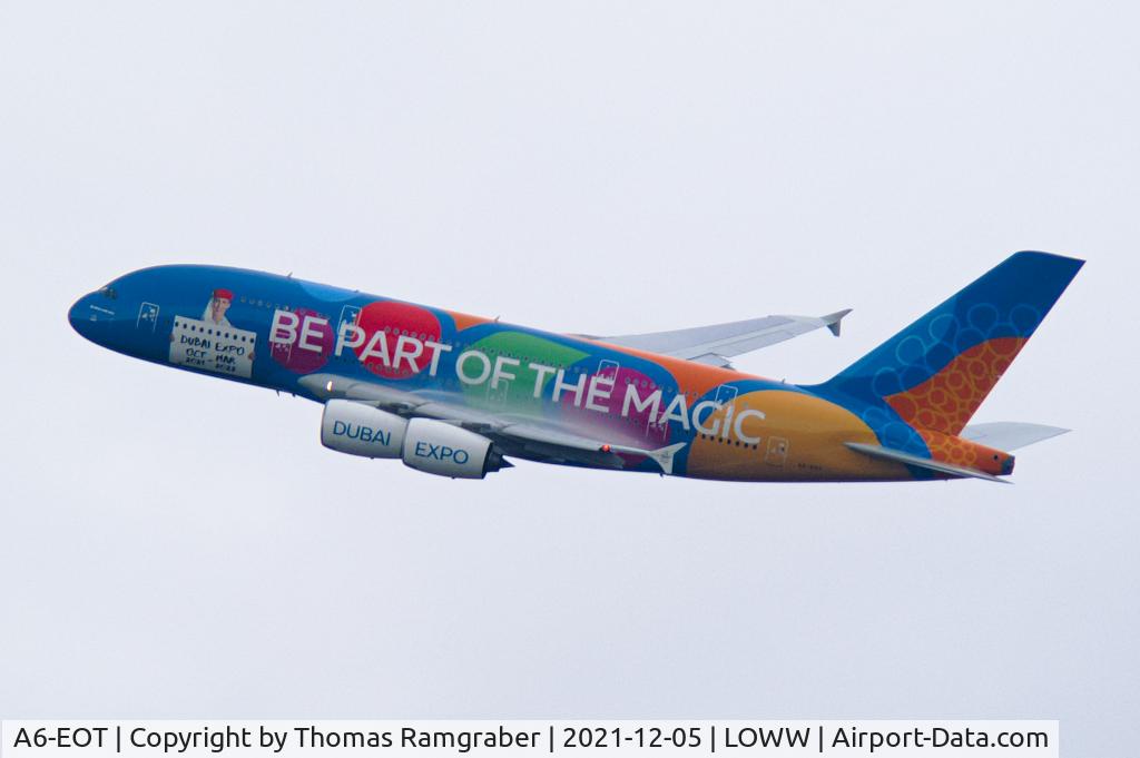 A6-EOT, 2015 Airbus A380-861 C/N 204, Emirates Airbus A380 