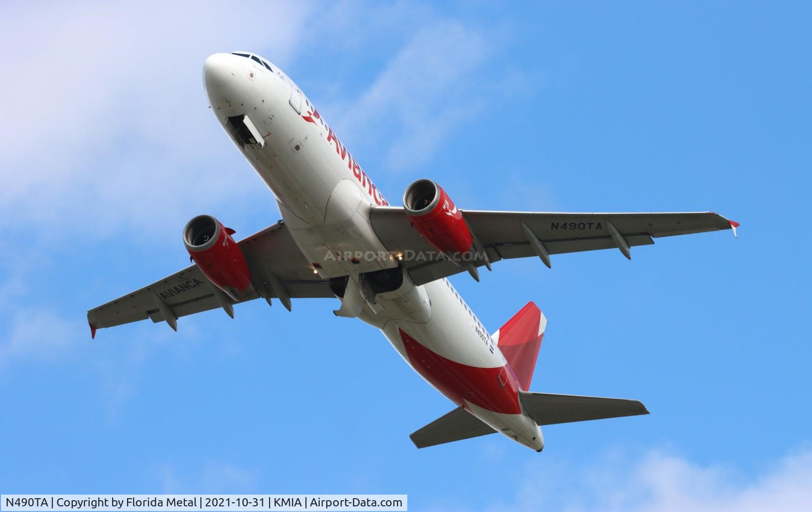 N490TA, 2004 Airbus A320-233 C/N 2282, MIA 2021