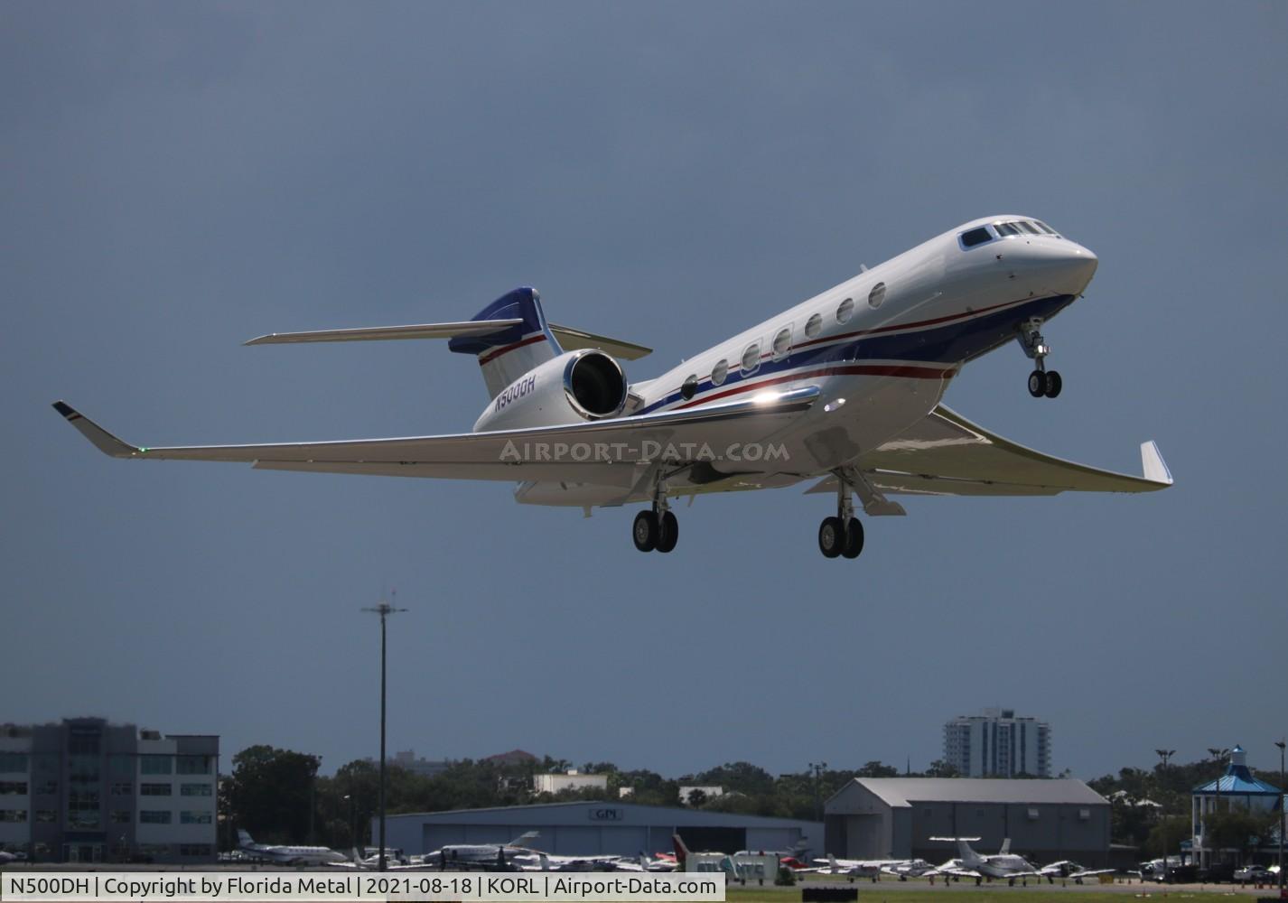 N500DH, 2020 Gulfstream GVII G500 C/N 72059, ORL 2021