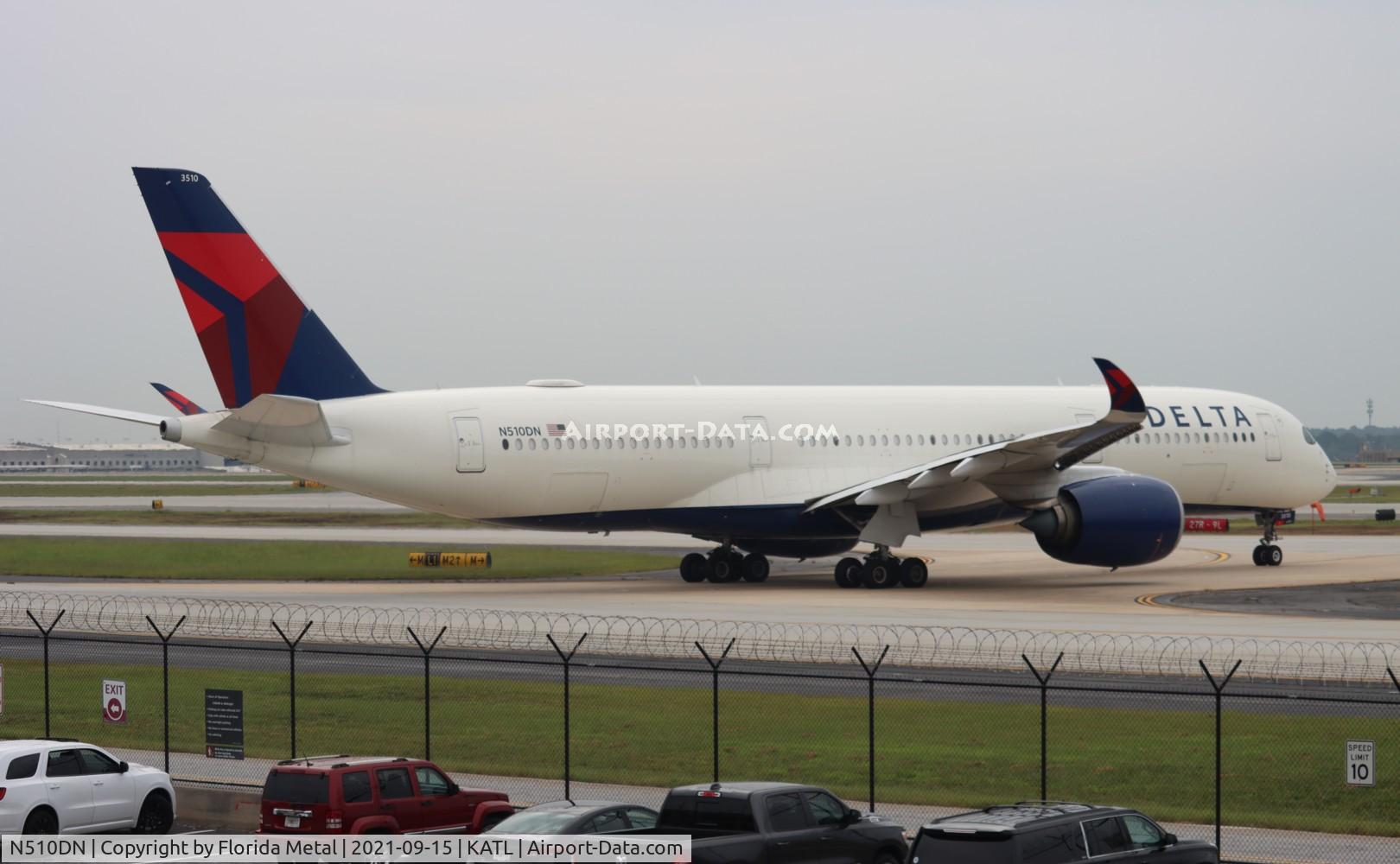 N510DN, 2018 Airbus A350-941 C/N 204, ATL 2021