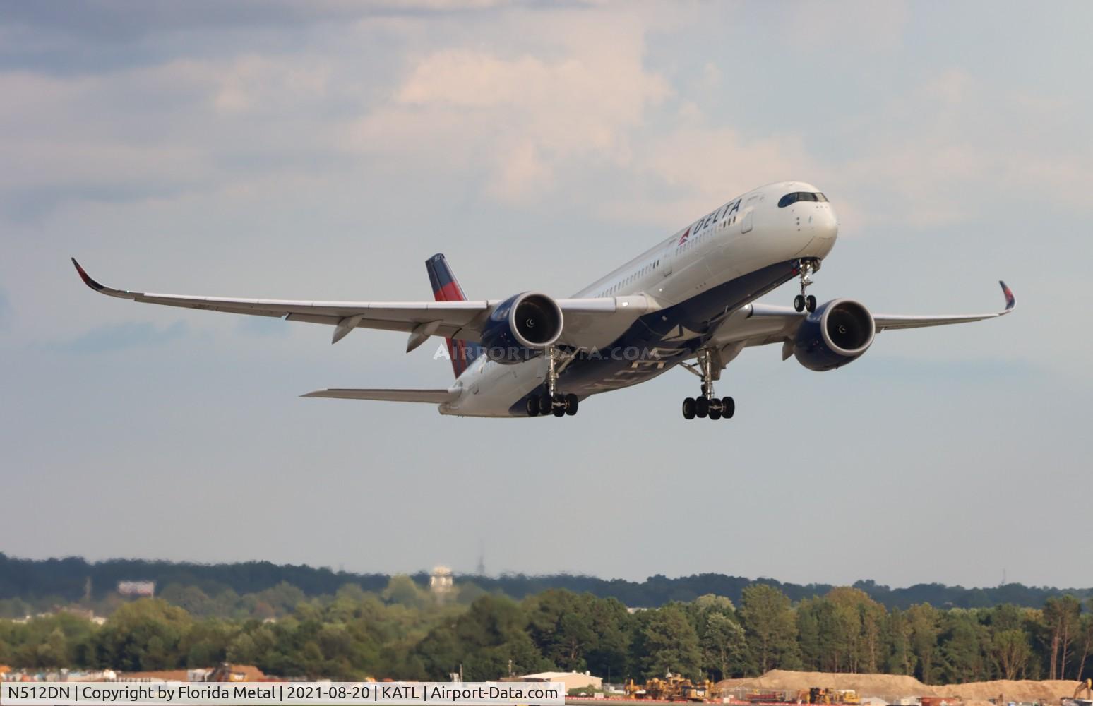 N512DN, 2019 Airbus A350-941 C/N 267, ATL 2021
