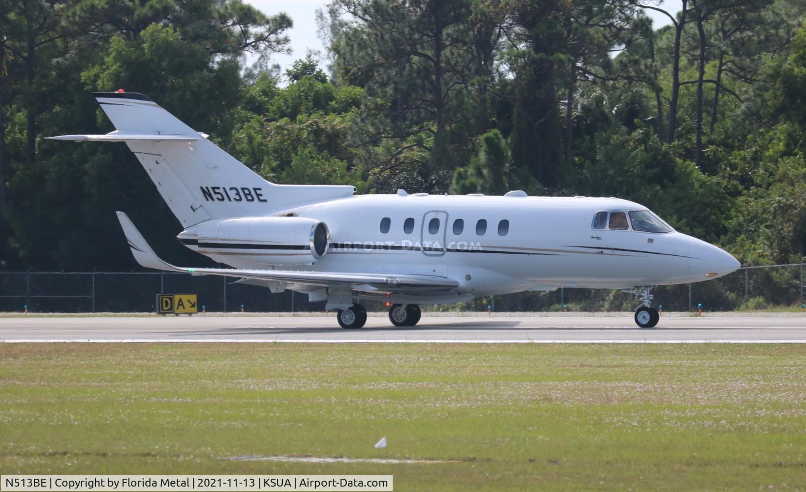 N513BE, 2000 Raytheon Hawker 800XP C/N 258471, Stuart 2021