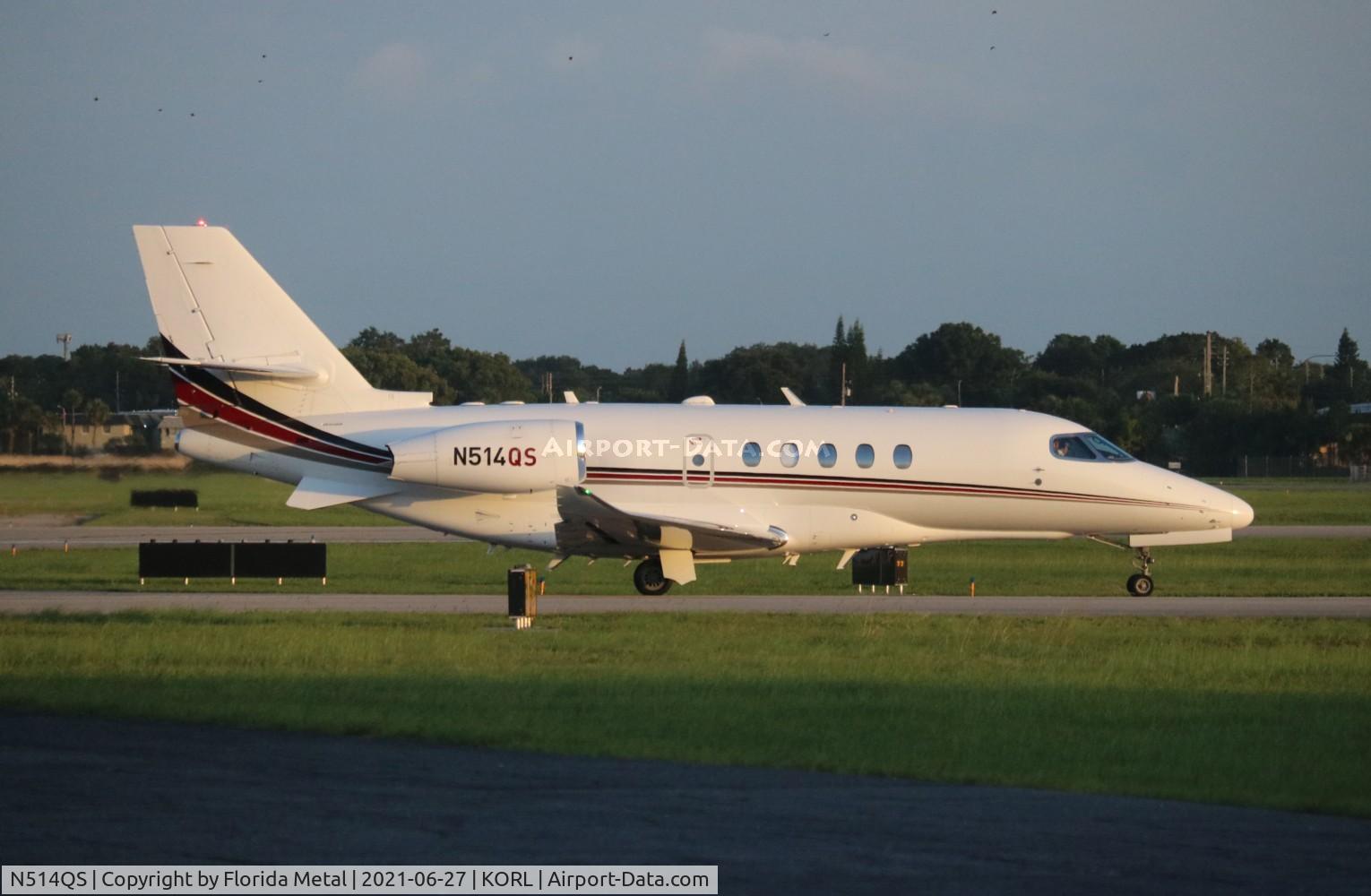 N514QS, 2016 Cessna 680A Citation Latitude C/N 680A0052, ORL 2021