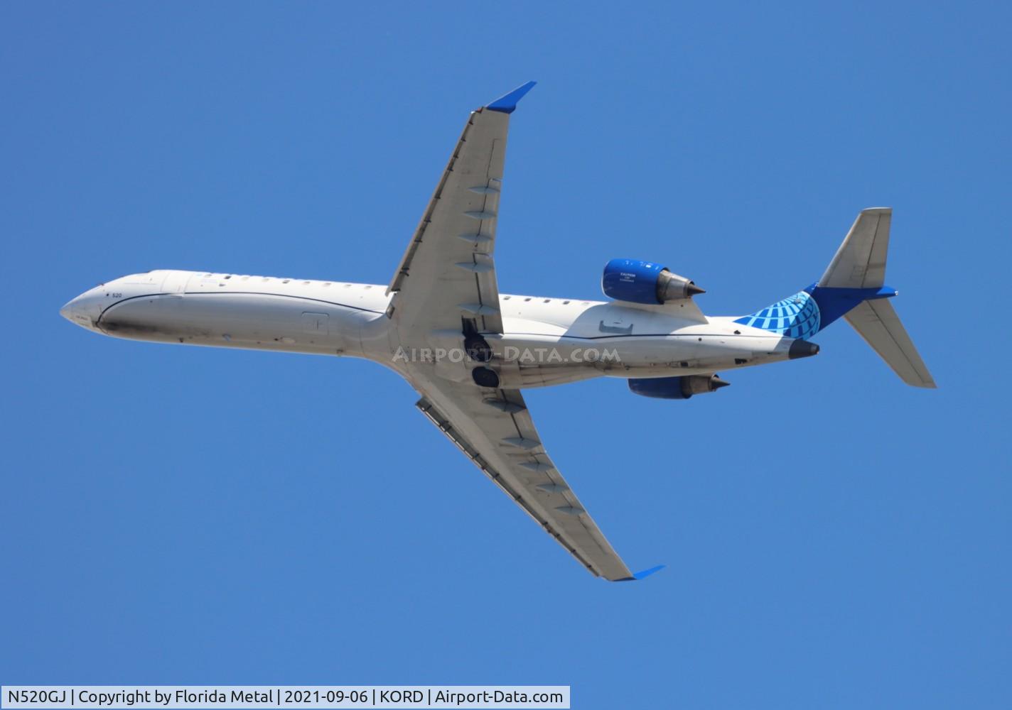 N520GJ, 2002 Bombardier CRJ-701 (CL-600-2C10) Regional Jet C/N 10065, ORD 2021