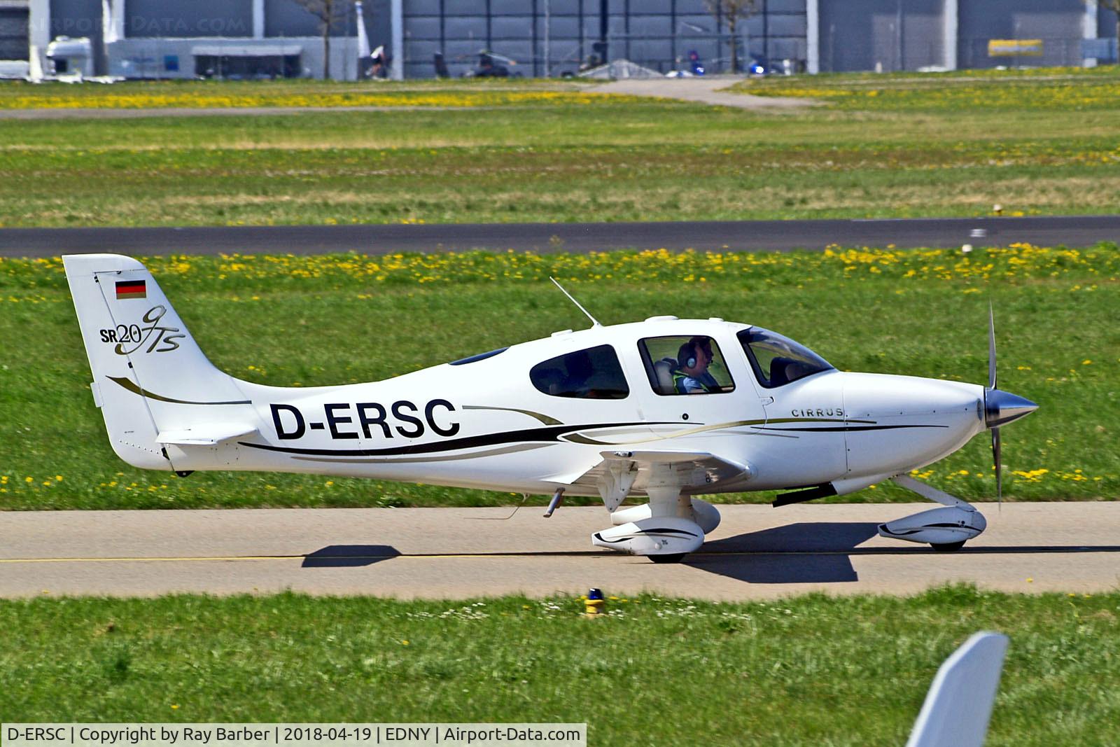 D-ERSC, 2006 Cirrus SR20 GTS C/N 1675, D-ERSC   Cirrus Design SR-20 GTS [1675] Friedrichshafen~D 19/04/2018