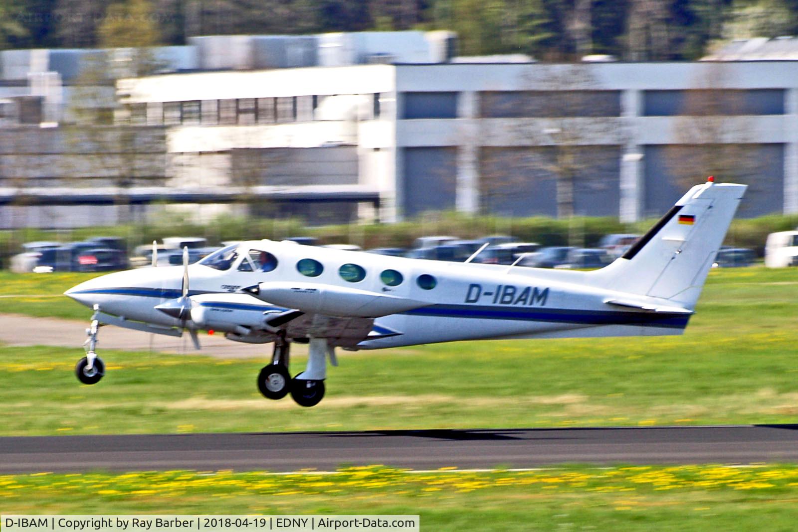 D-IBAM, Cessna 340A C/N 340A-0091, D-IBAM   Cessna 340A [340A-0091] Friedrichshafen~D 19/04/2018