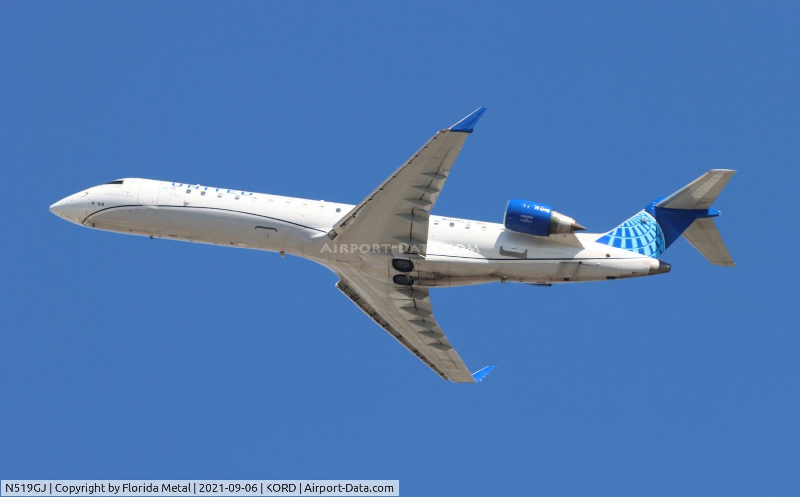 N519GJ, 2001 Bombardier CRJ-701 (CL-600-2C10) Regional Jet C/N 10026, ORD 2021