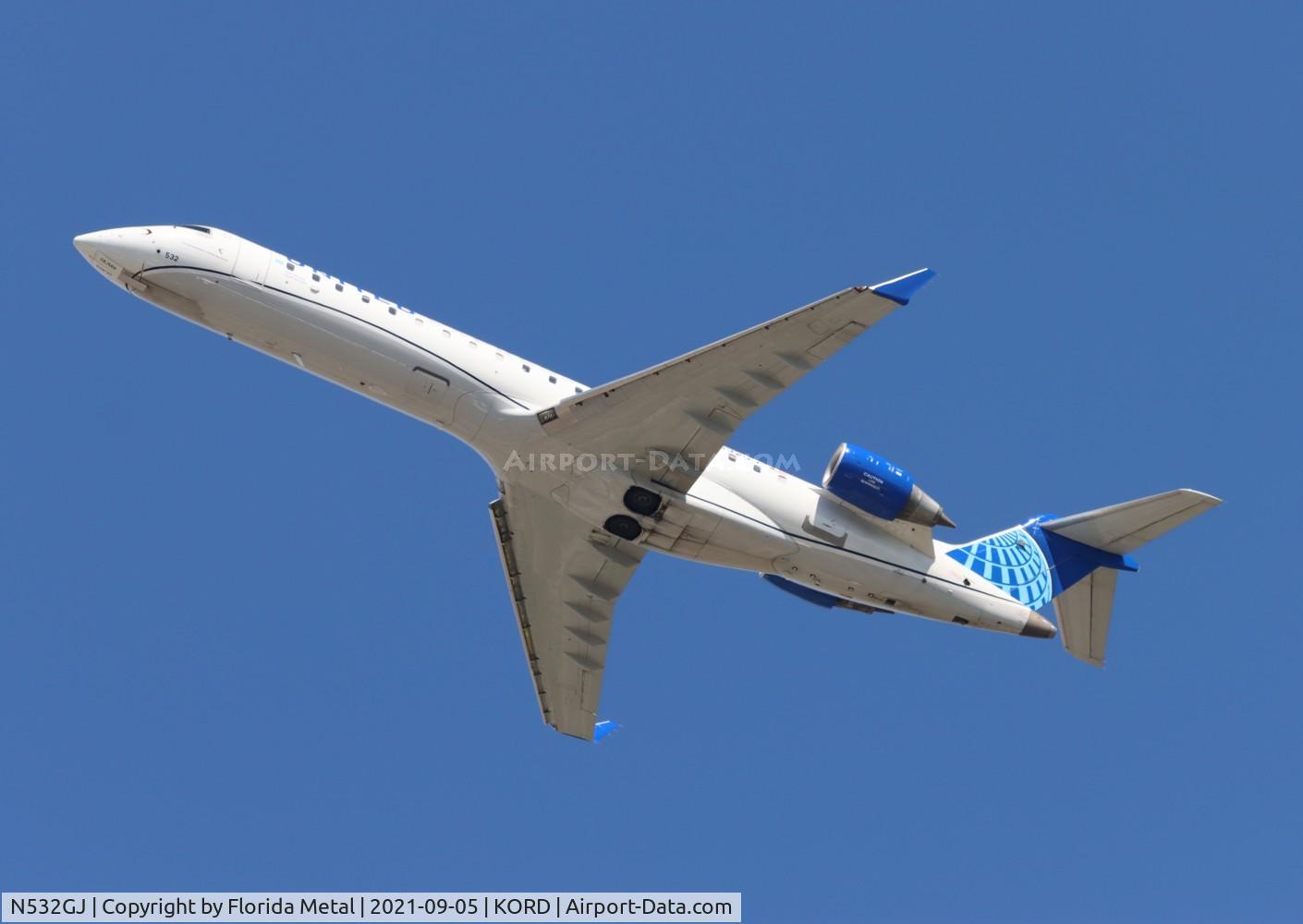 N532GJ, 2005 Bombardier CRJ-702 (CL-600-2C10) Regional Jet C/N 10219, ORD 2021