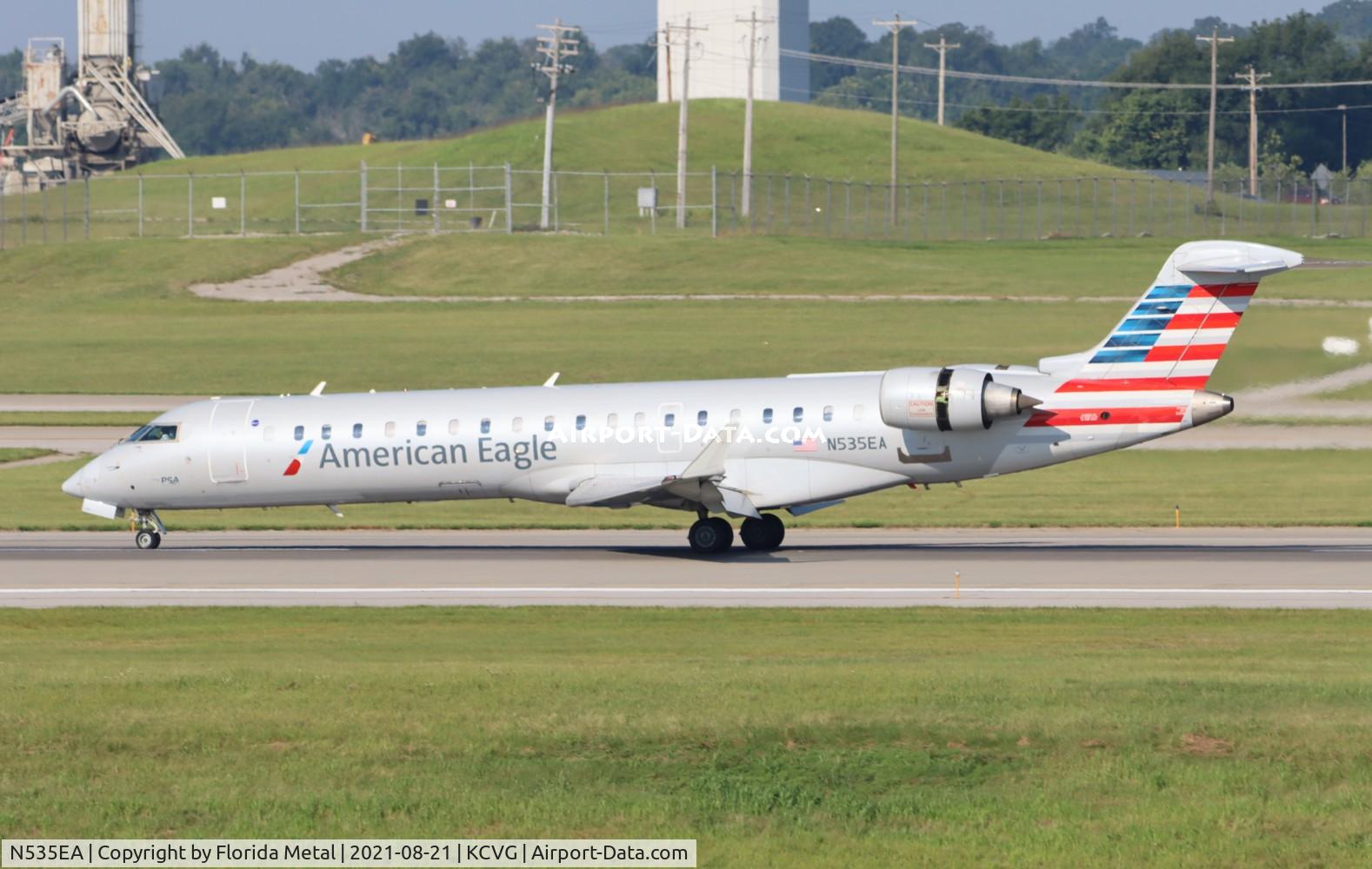 N535EA, Bombardier CRJ-702 (CL-600-2C10) Regional Jet C/N 10313, CVG 2021