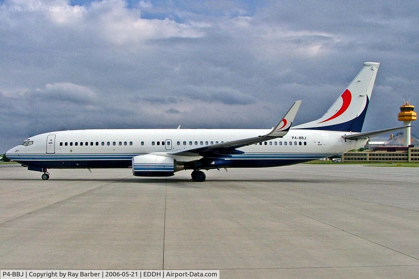 P4-BBJ, 2001 Boeing 737-8DR C/N 32777, P4-BBJ   Boeing 737-8DV (BBJ2) [32777] (Multiflight Jet Charter) Hamburg-Fuhlsbuettel~D 21/05/2006