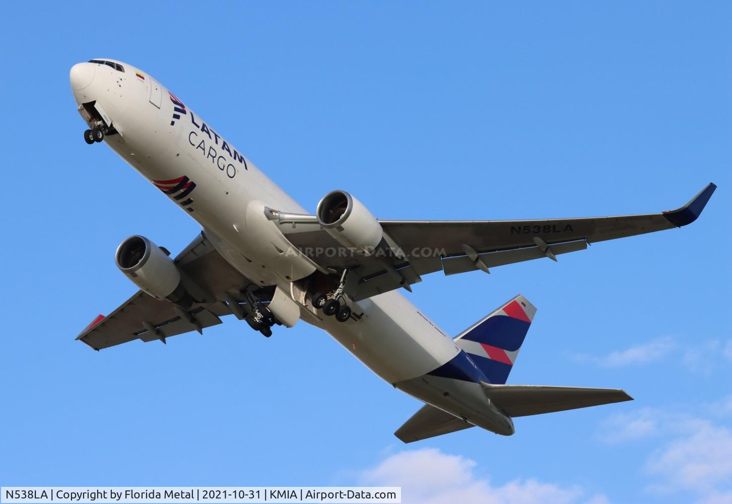 N538LA, 2006 Boeing 767-316F C/N 34628, MIA 2021