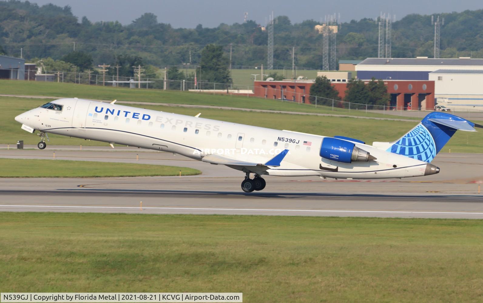N539GJ, Bombardier CRJ-550 (CL-600-2C11) C/N 10230, CVG 2021