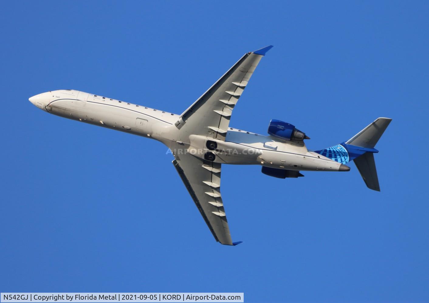 N542GJ, 2008 Bombardier CRJ-702 (CL-600-2C10) C/N 10266, ORD 2021