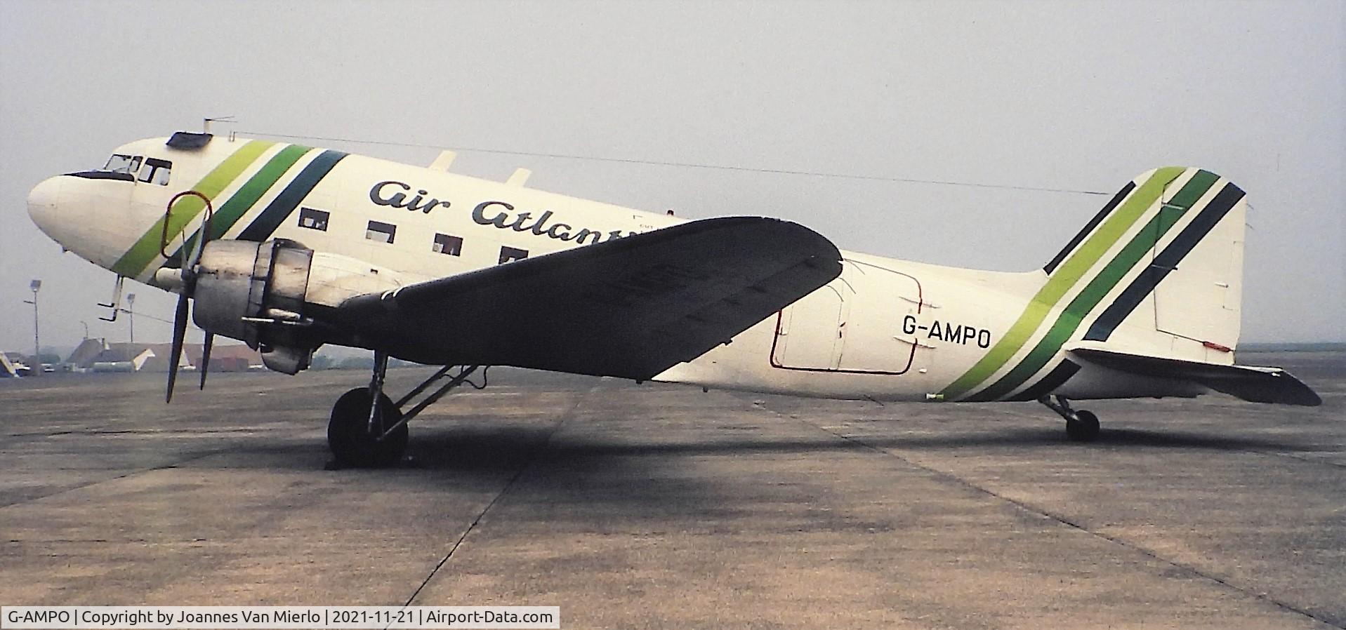 G-AMPO, 1944 Douglas DC-3C-R-1830-90C (C-47B) C/N 33186, Slide scan