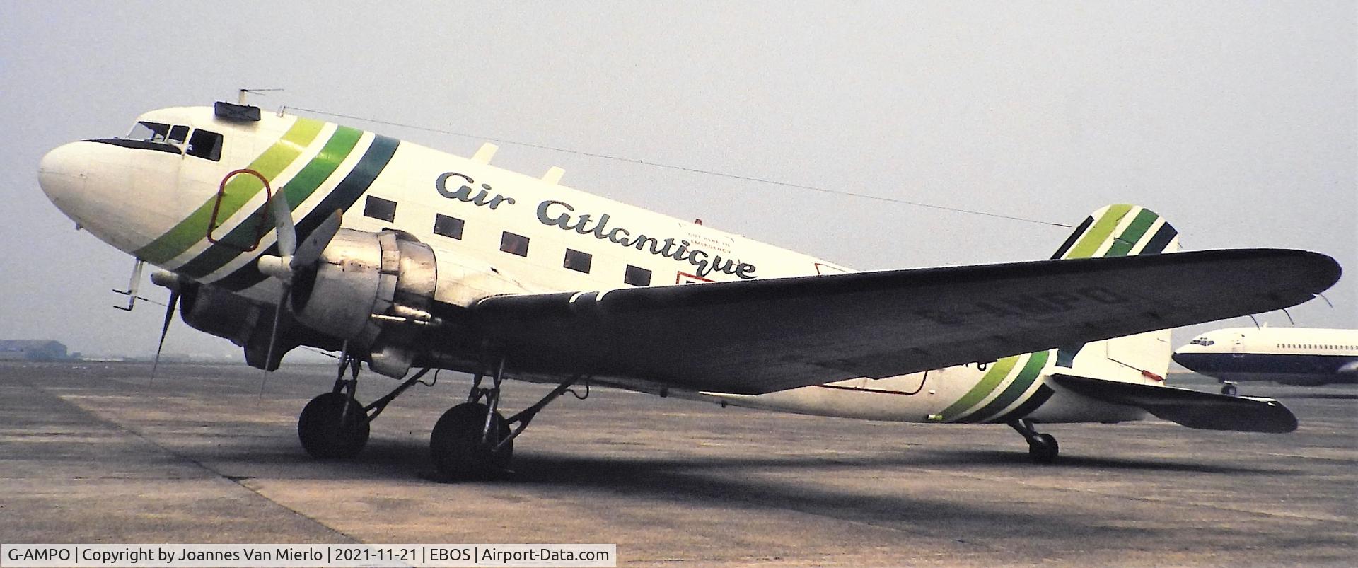 G-AMPO, 1944 Douglas DC-3C-R-1830-90C (C-47B) C/N 33186, Slide scan