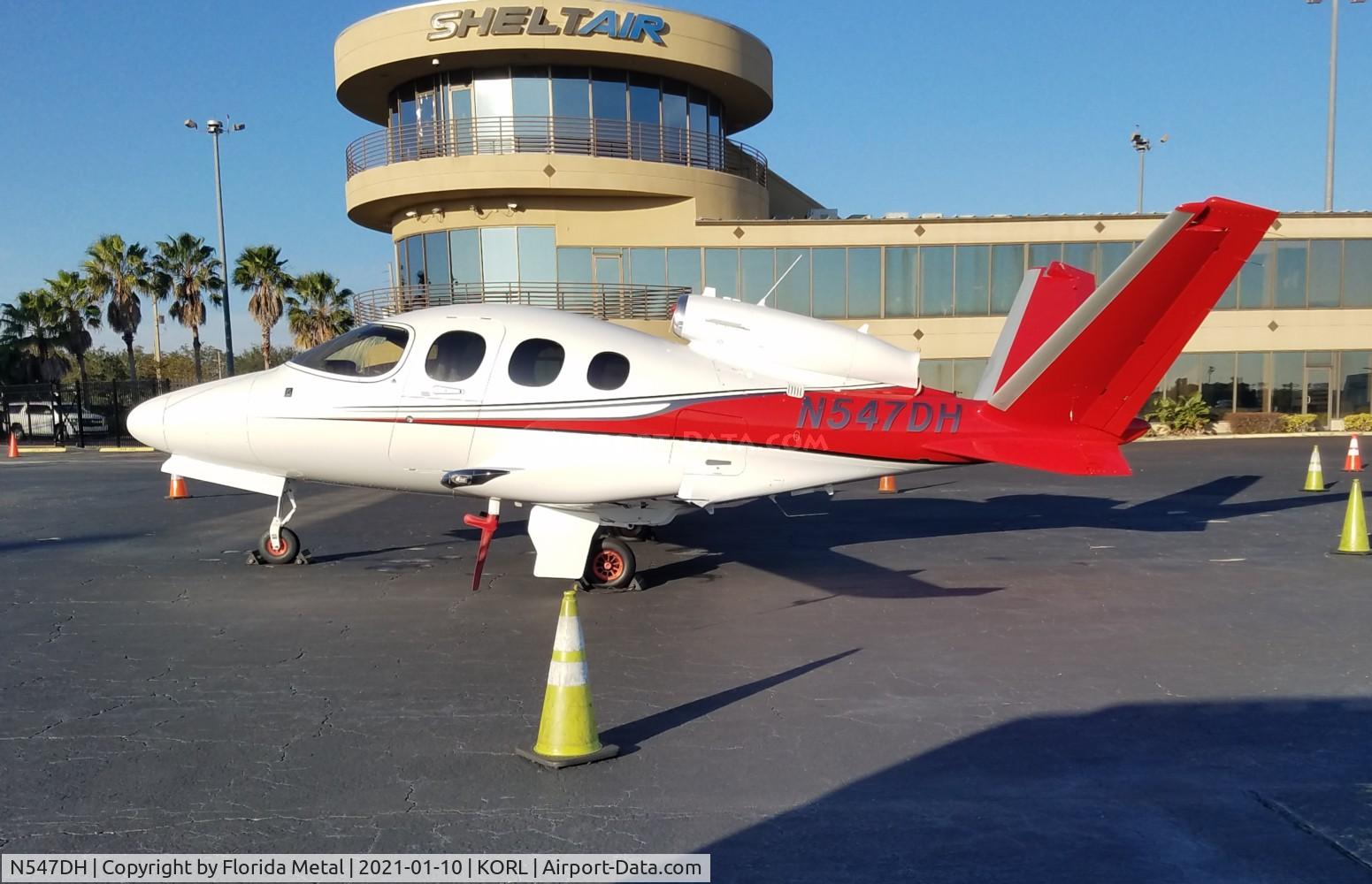 N547DH, 2018 Cirrus SF50 C/N 0039, Cirrus Jet